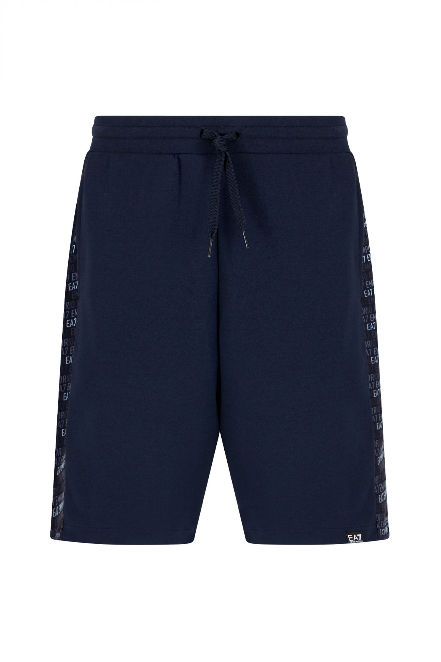 ARMANI 7 ΒΕΡΜΟΥΔΑ ΦΟΥΤΕΡ LOGO ΜΠΛΕ