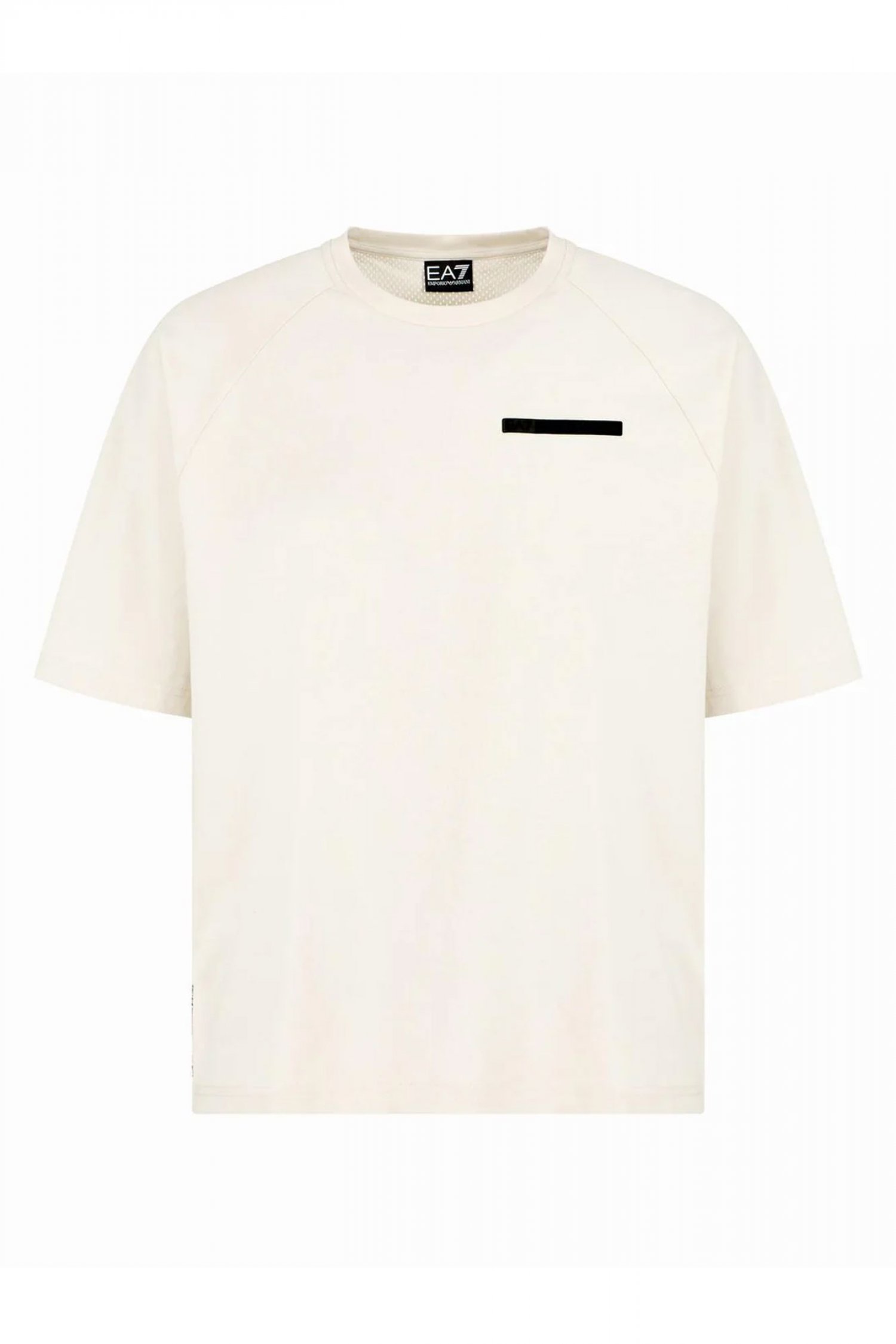 ARMANI 7 T-SHIRT LOGO ΕΚΡΟΥ