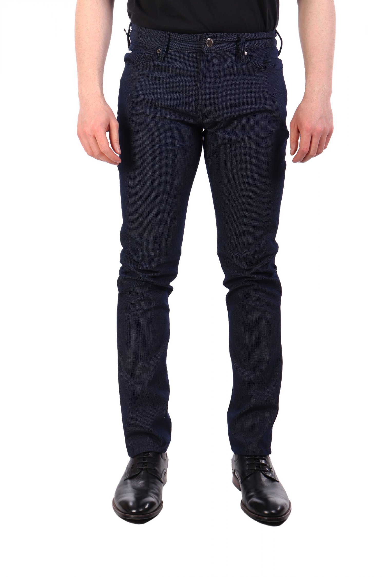 EMPORIO ARMANI ΠΑΝΤΕΛΟΝΙ 5ΤΣΕΠΟ ΜΙΚΡΟΣΧΕΔΙΟ J06 SLIM FIT ΜΠΛΕ