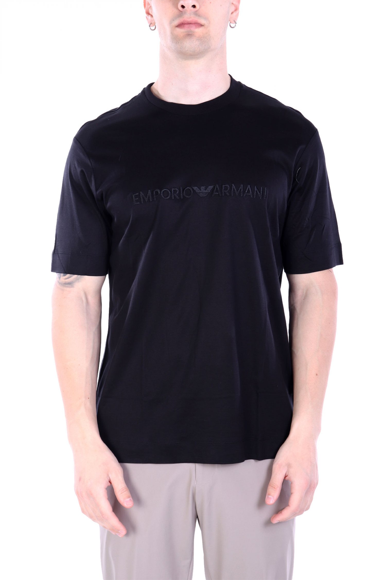 EMPORIO ARMANI T-SHIRT LOGO MAYΡΟ