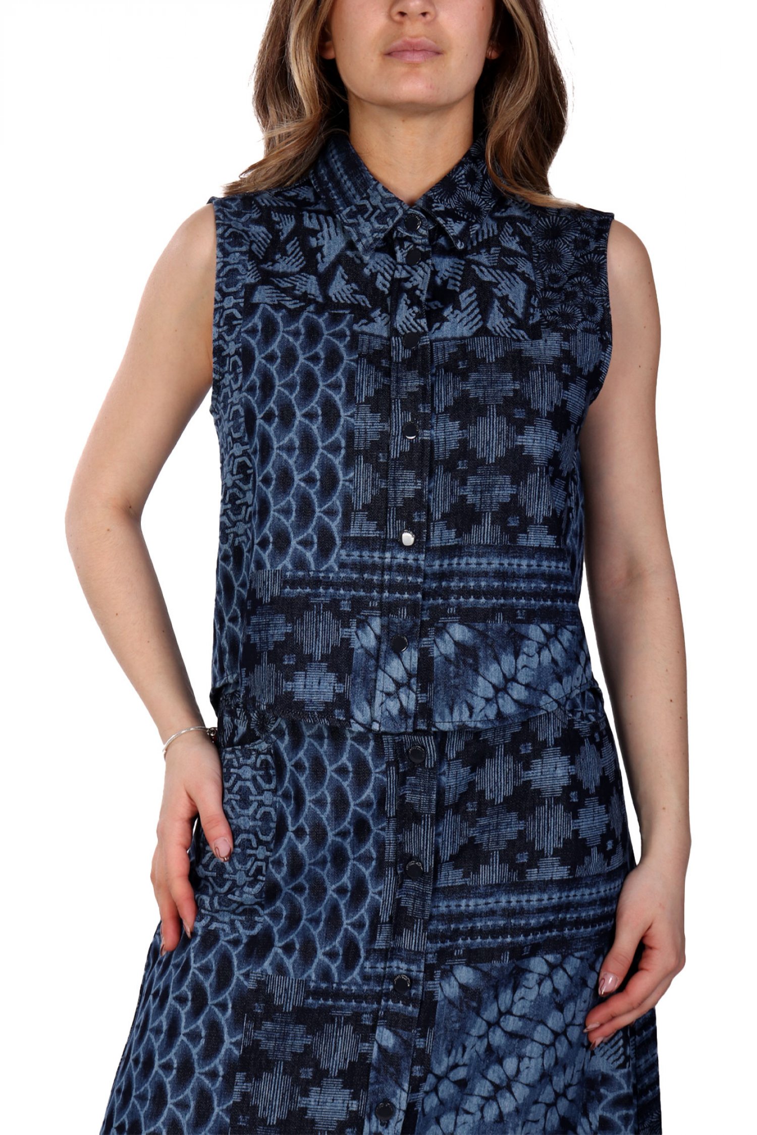 EMPORIO ARMANI ΠΟΥΚΑΜΙΣΟ JEANS AMANIKO LOGO ΜΠΛΕ