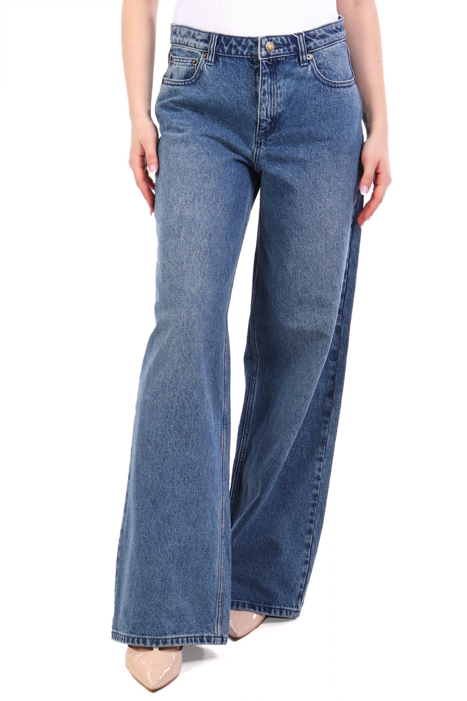 MICHAEL KORS ΠΑΝΤΕΛΟΝΑ JEANS ΜΠΛΕ