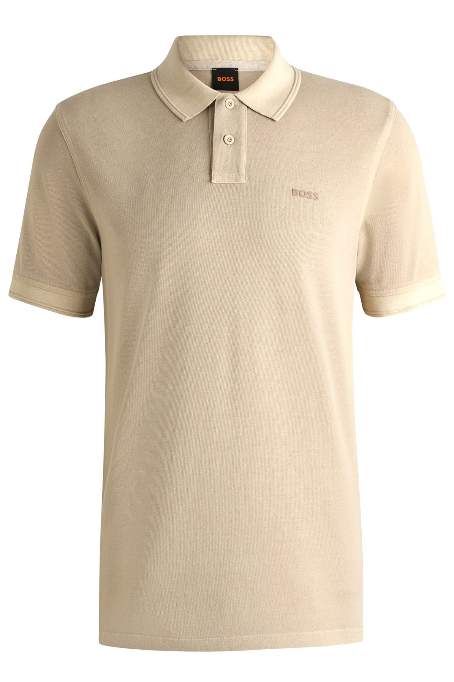 BOSS CASUAL POLO REGULAR FIT PRIME ΜΠΕΖ