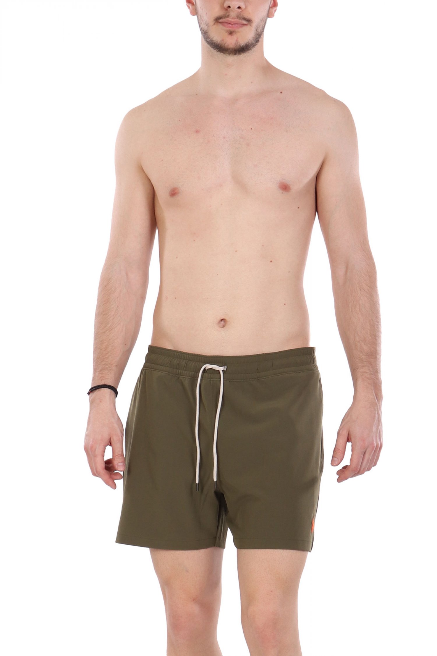 RALPH LAUREN ΜΑΓΙΩ SHORT M CLASSICS TRAVELER LOGO ΧΑΚΙ
