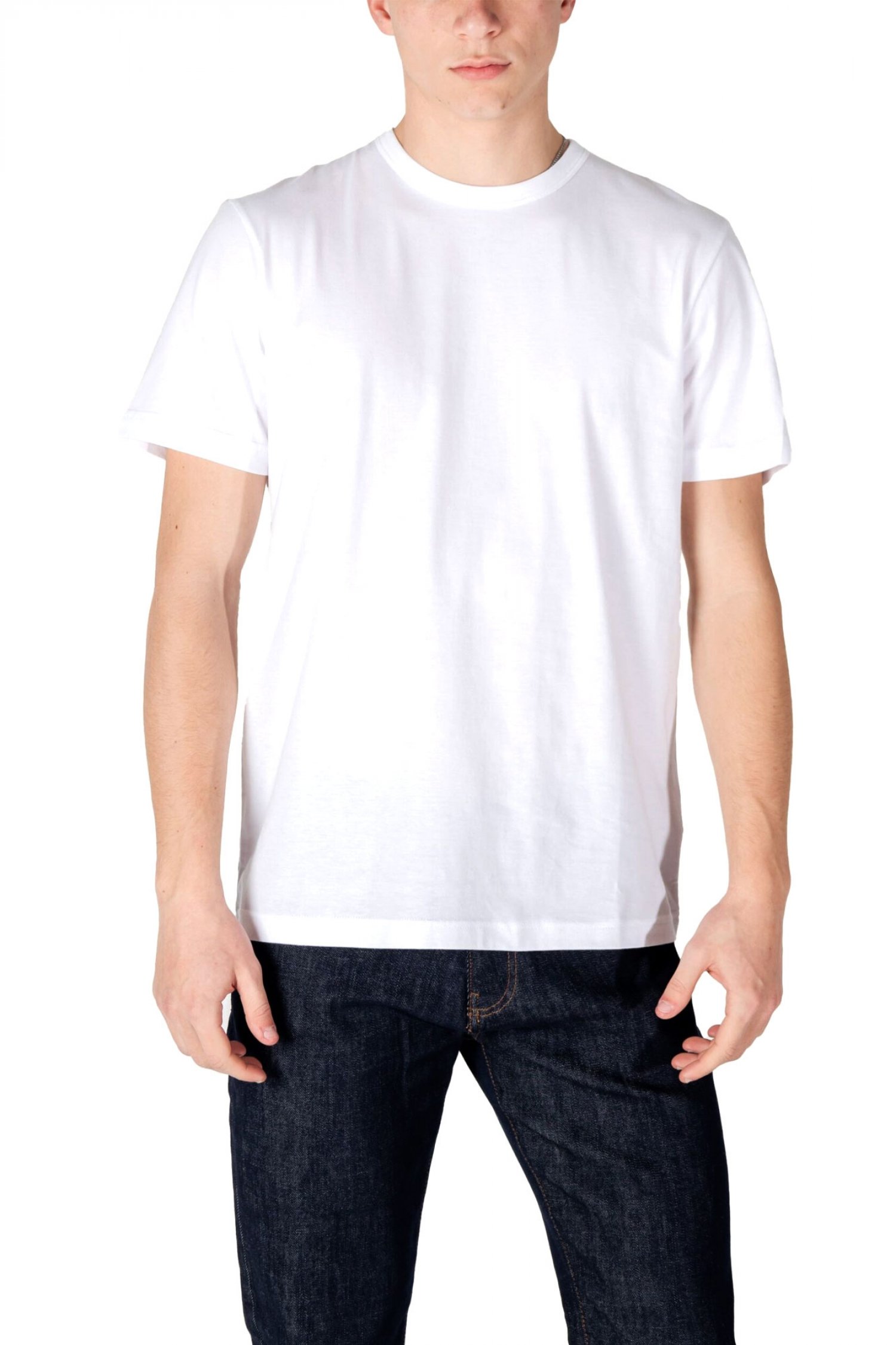 COLMAR COLMAR T-SHIRT CREW NECK FRIDA LOGO ΛΕΥΚΟ