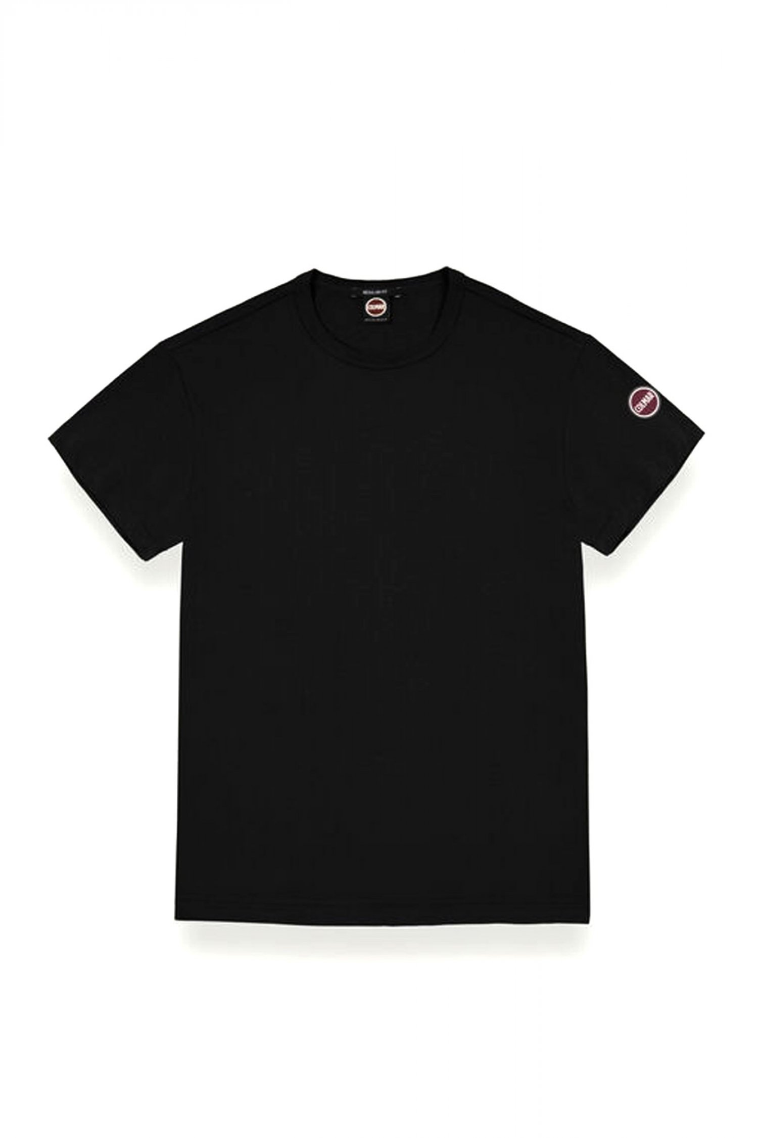 COLMAR COLMAR T-SHIRT CREW NECK FRIDA LOGO ΜΑΥΡΟ