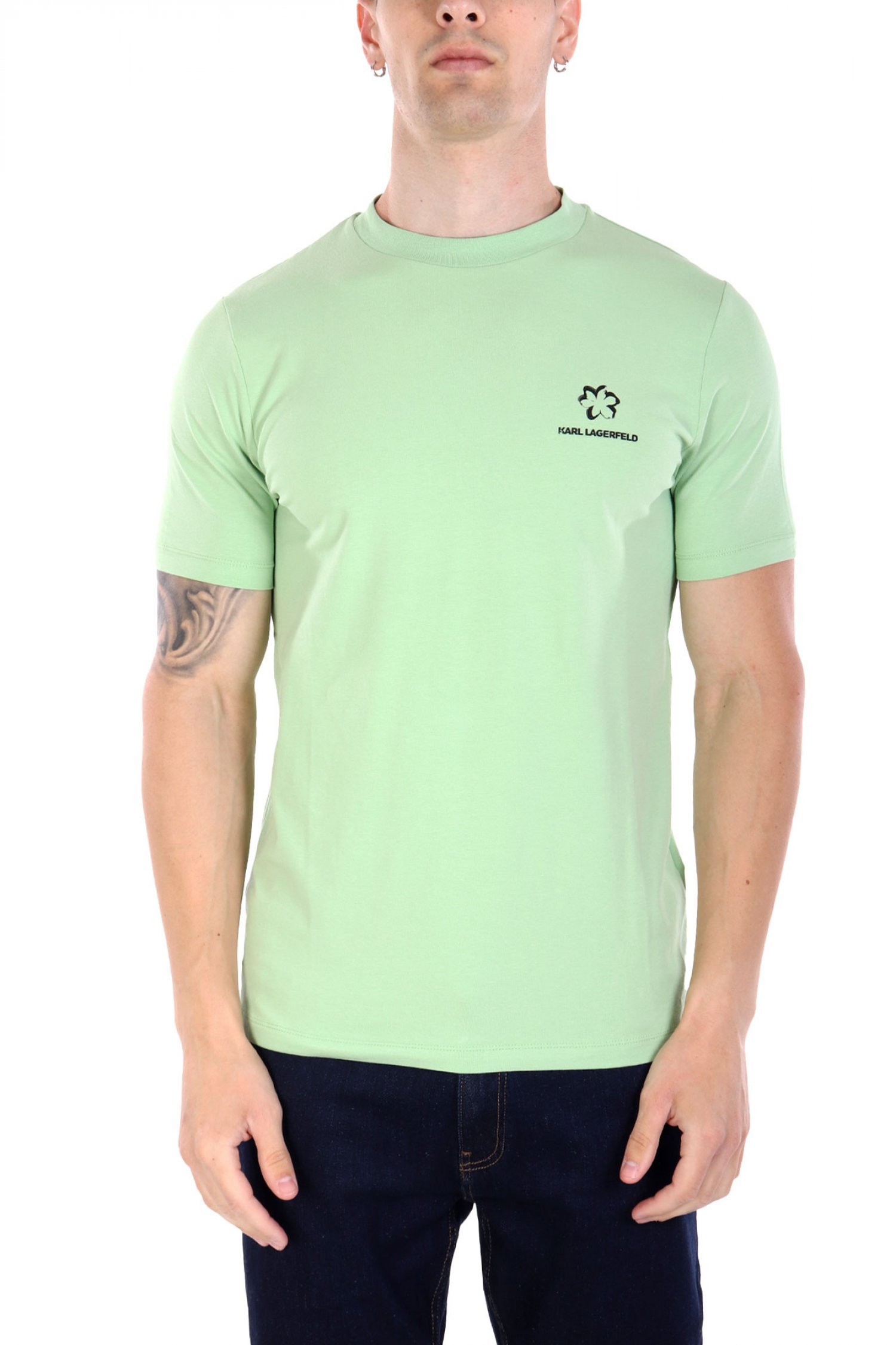 KARL LAGERFELD T-SHIRT LOGO ΛΑΧΑΝΙ