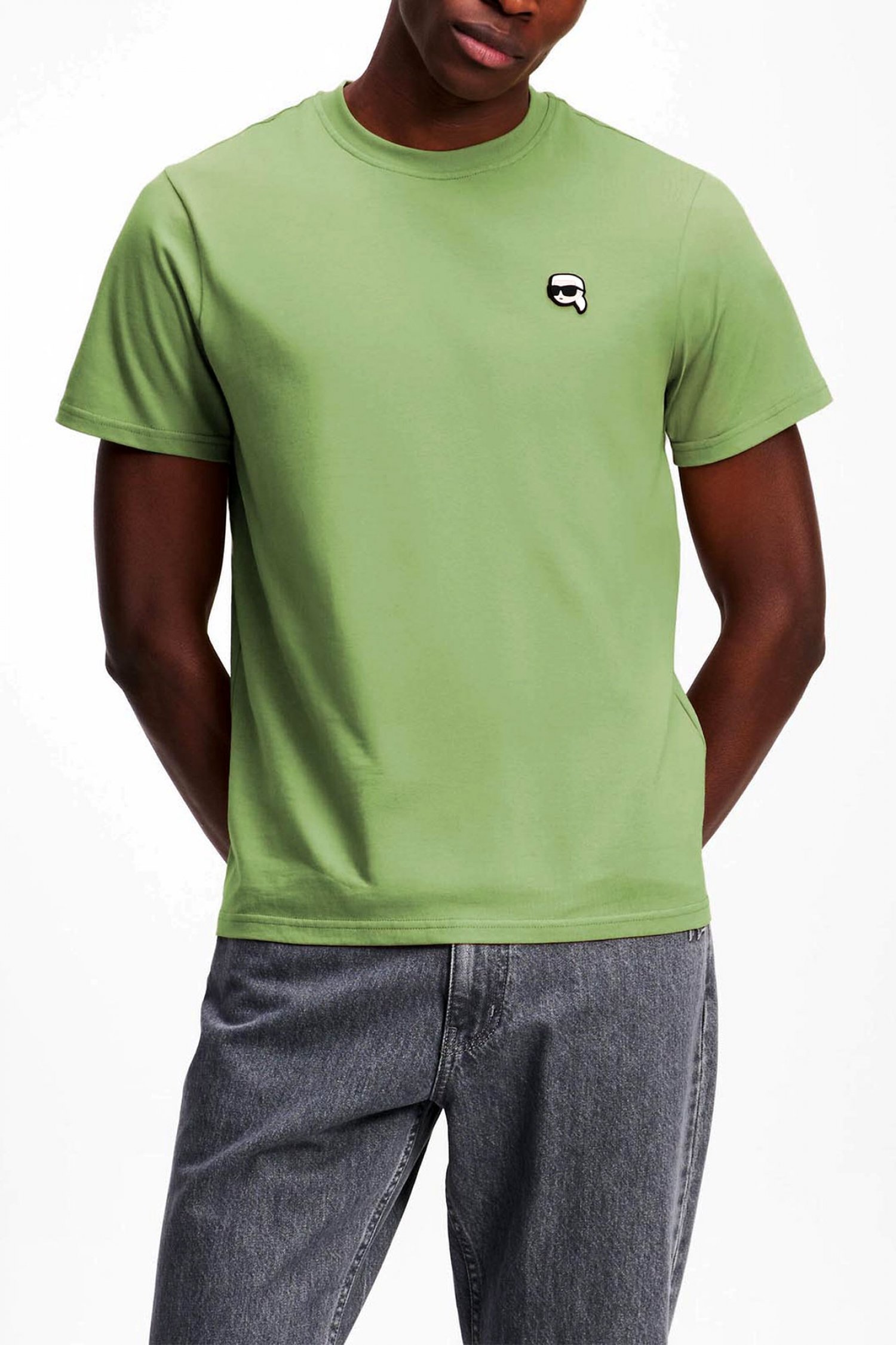 KARL LAGERFELD T-SHIRT LOGO ΛΑΧΑΝΙ