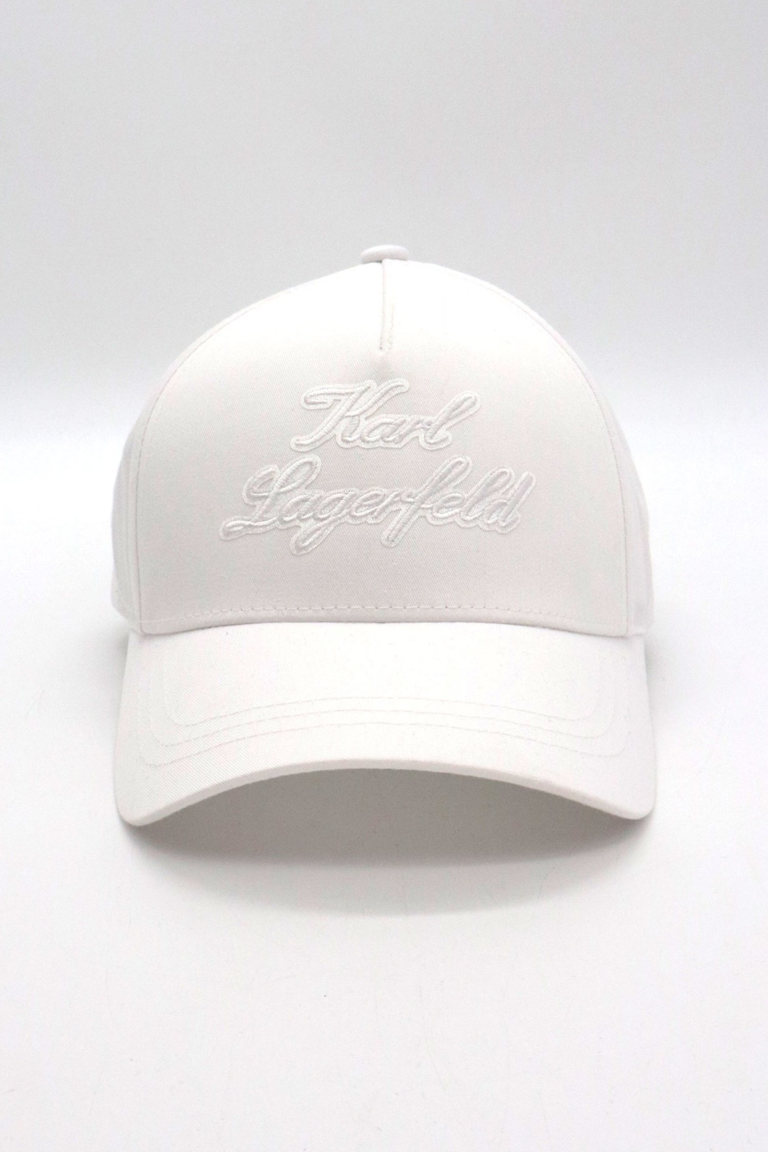 KARL LAGERFELD ΚΑΠΕΛΟ BASEBALL LOGO ΛΕΥΚΟ