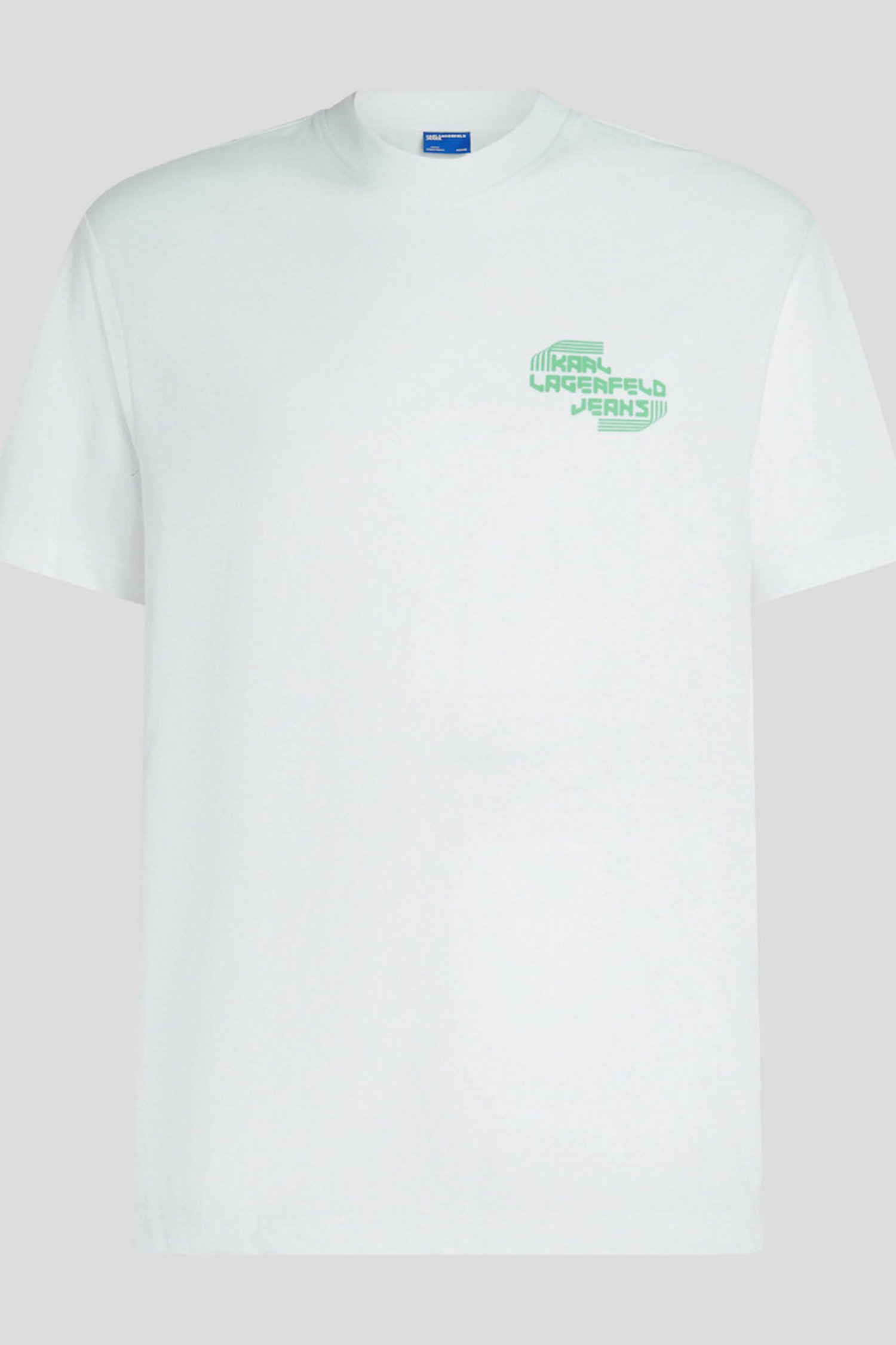 KARL LAGERFELD JEANS T-SHIRT REGULAR SPORT LOGO TEE ΛΕΥΚΟ