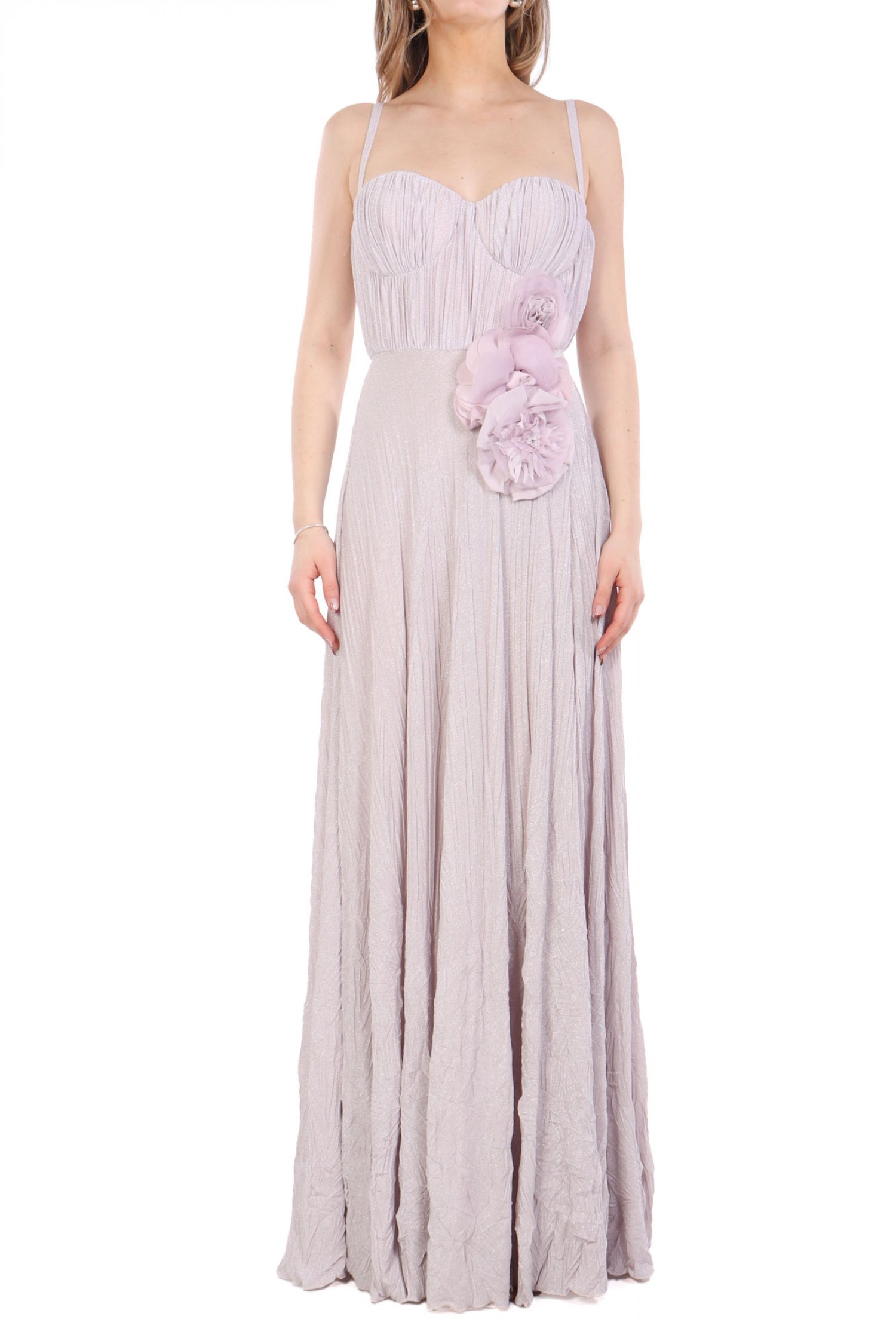 ELISABETTA FRANCHI ΦΟΡΕΜΑ MAXI ΠΛΙΣΕ ΛΙΛΑ