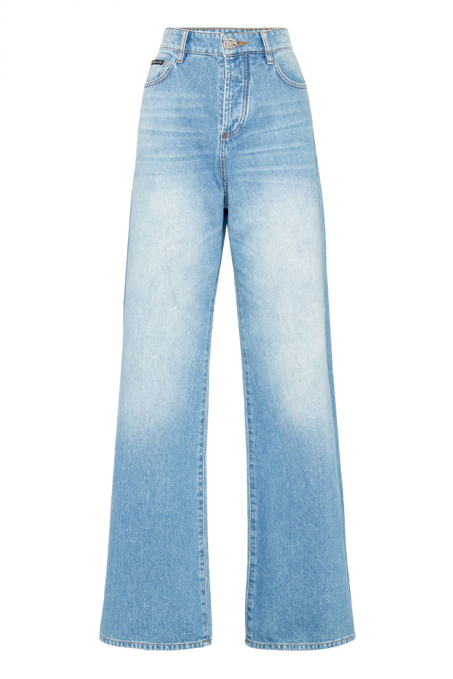 PHILIPP PLEIN ΠΑΝΤΕΛΟΝΙ JEANS SKATER FIT ΜΠΛΕ