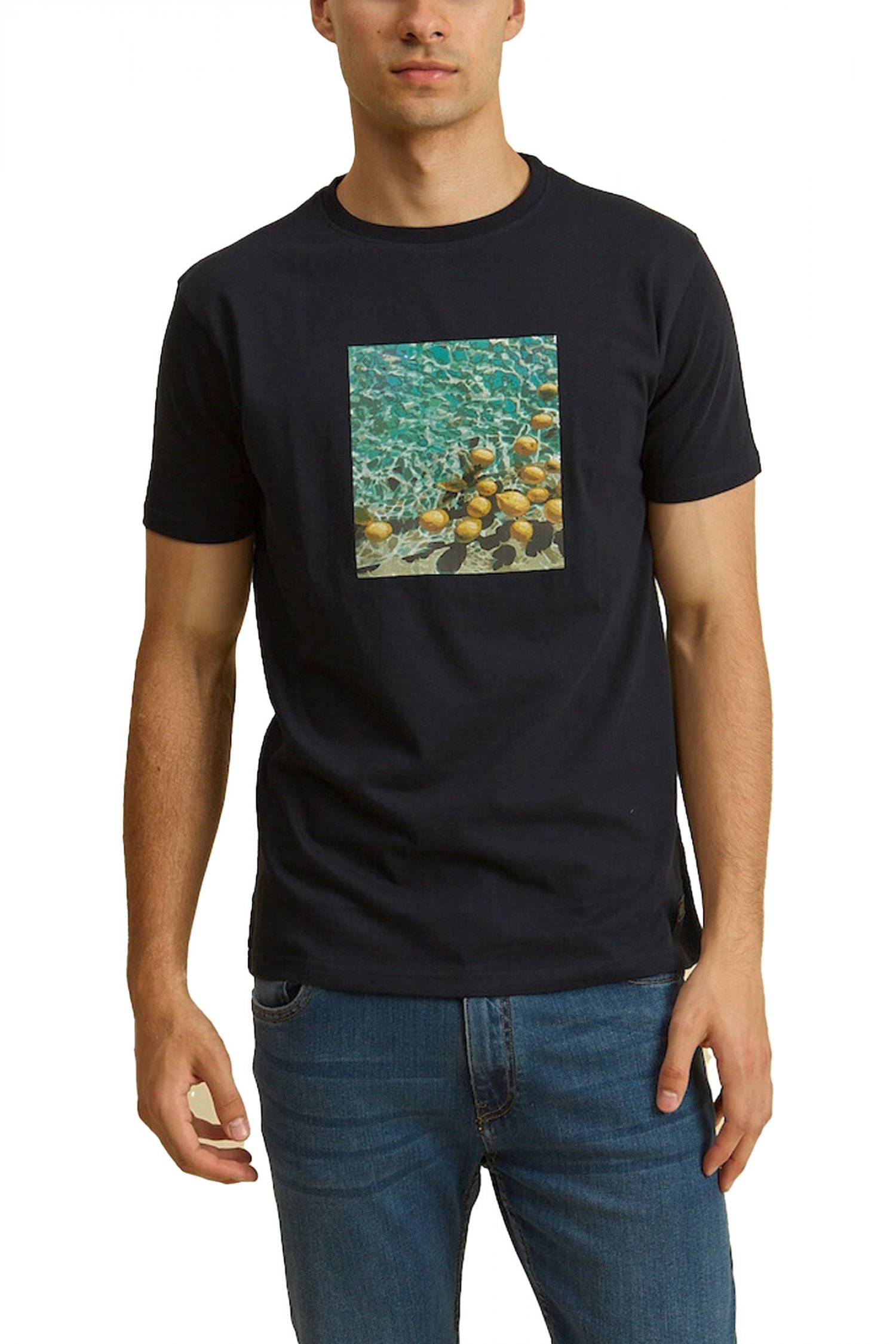 DORS T-SHIRT PRINT ΜΠΛΕ