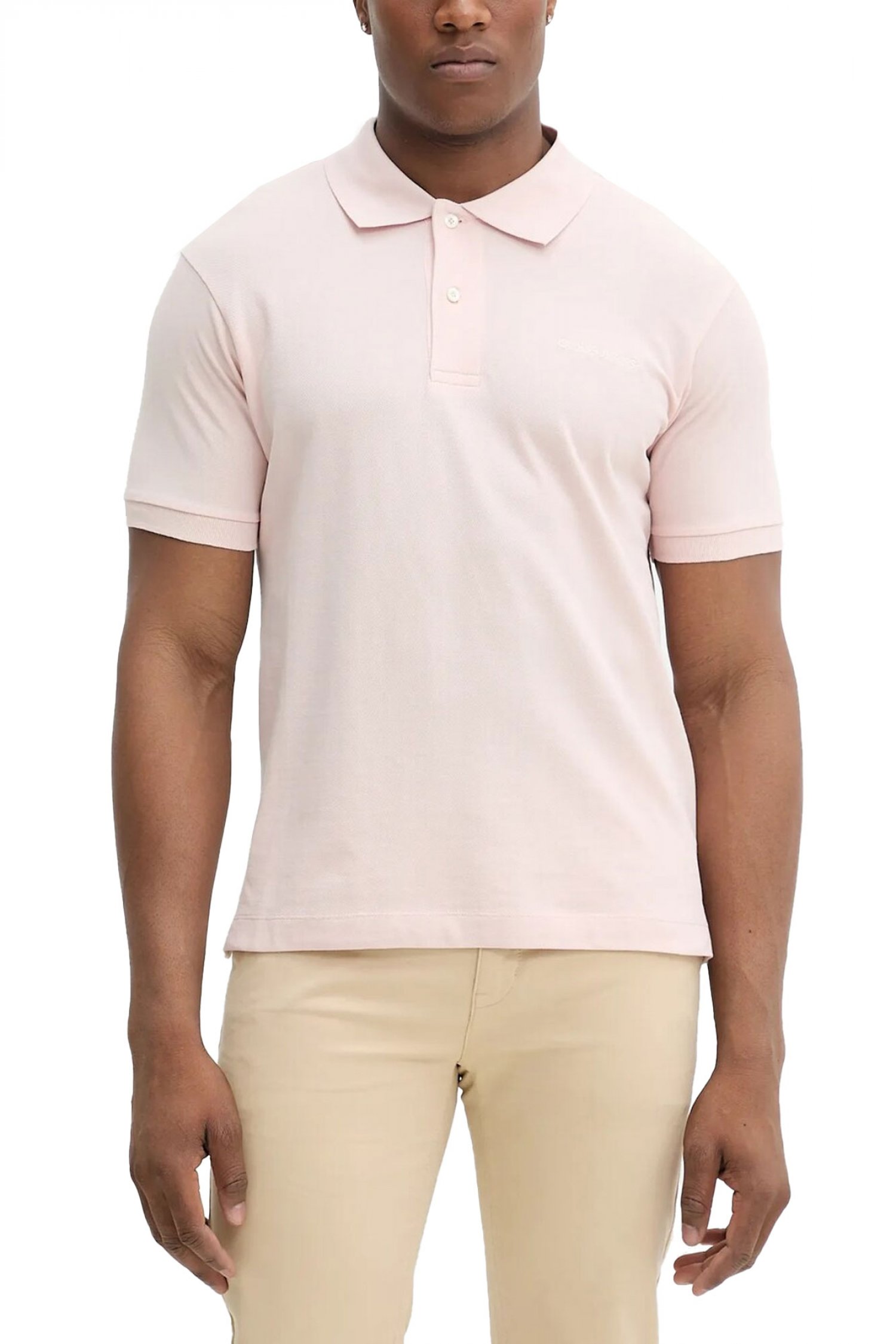 GUESS JEANS POLO LOGO ΡΟΖ