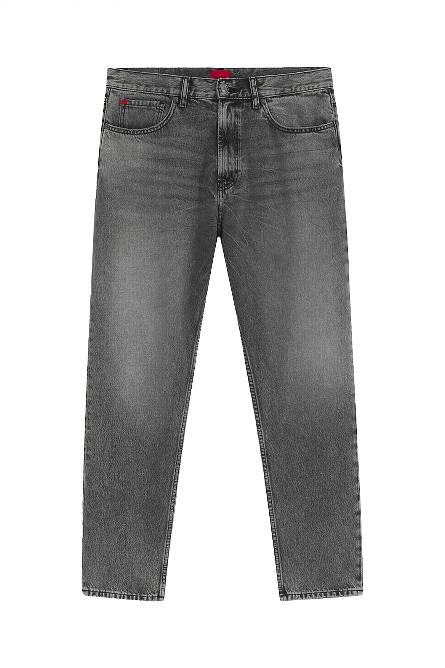 HUGO ΠΑΝΤΕΛΟΝΙ JEANS 838 RELAXED TAPERED FIT ΓΚΡΙ
