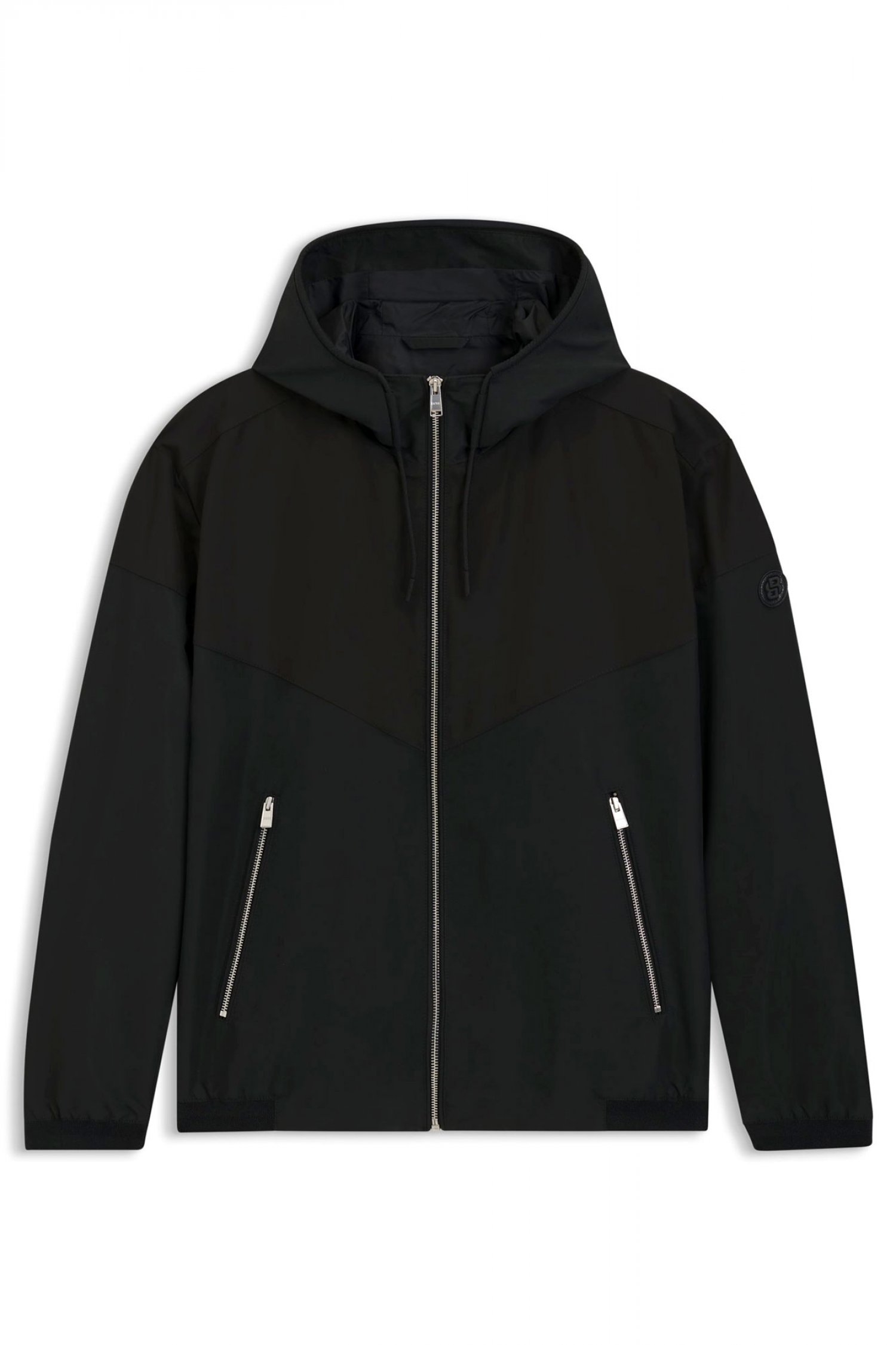 BOSS BOSS ΜΠΟΥΦΑΝ JACKET HOODIE H-CIRENO4 ΜΑΥΡΟ