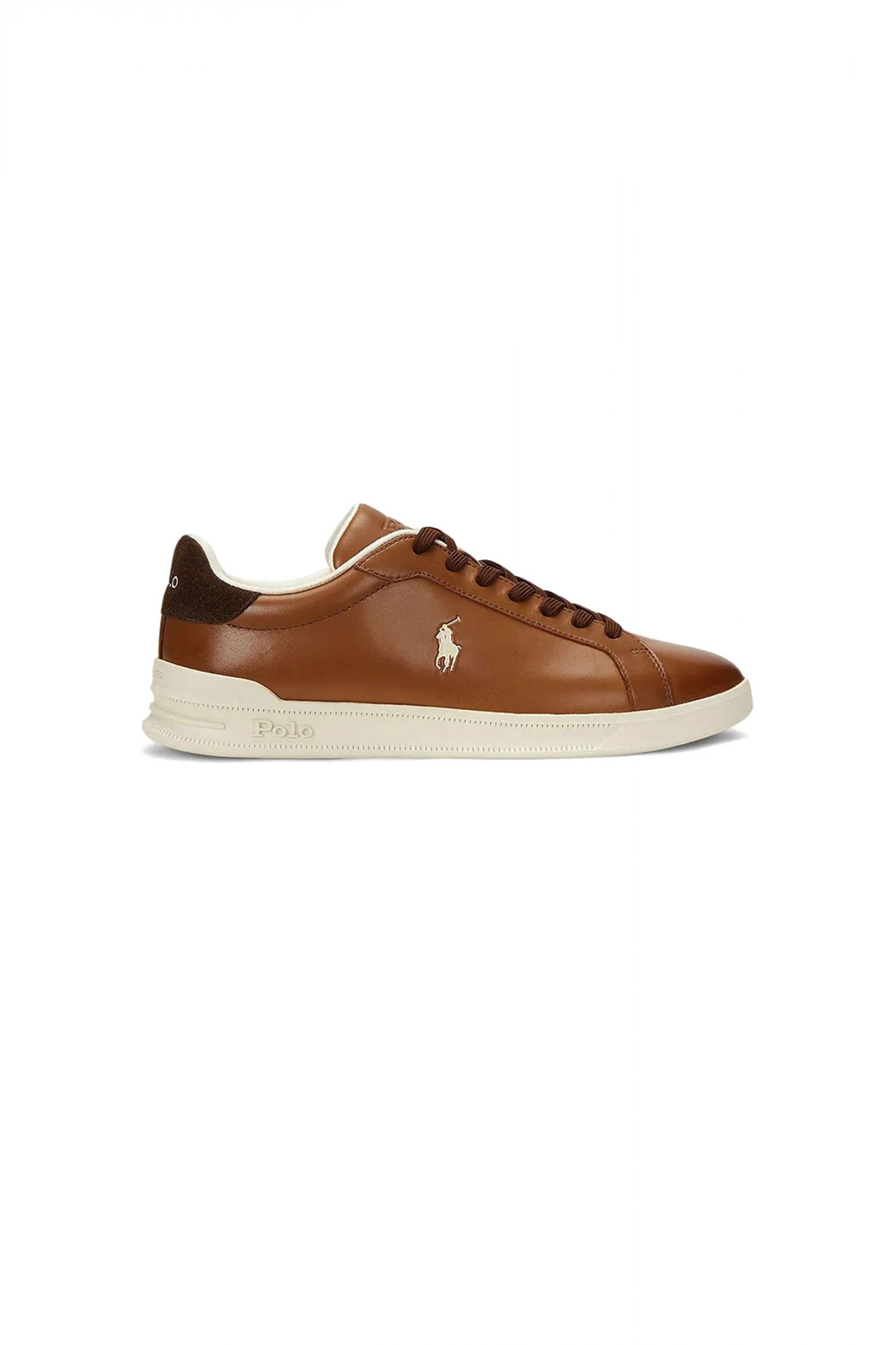 RALPH LAUREN ΠΑΠΟΥΤΣΙΑ SNEAKERS HRT CRT II-SK-LTL ΤΑΜΠΑ