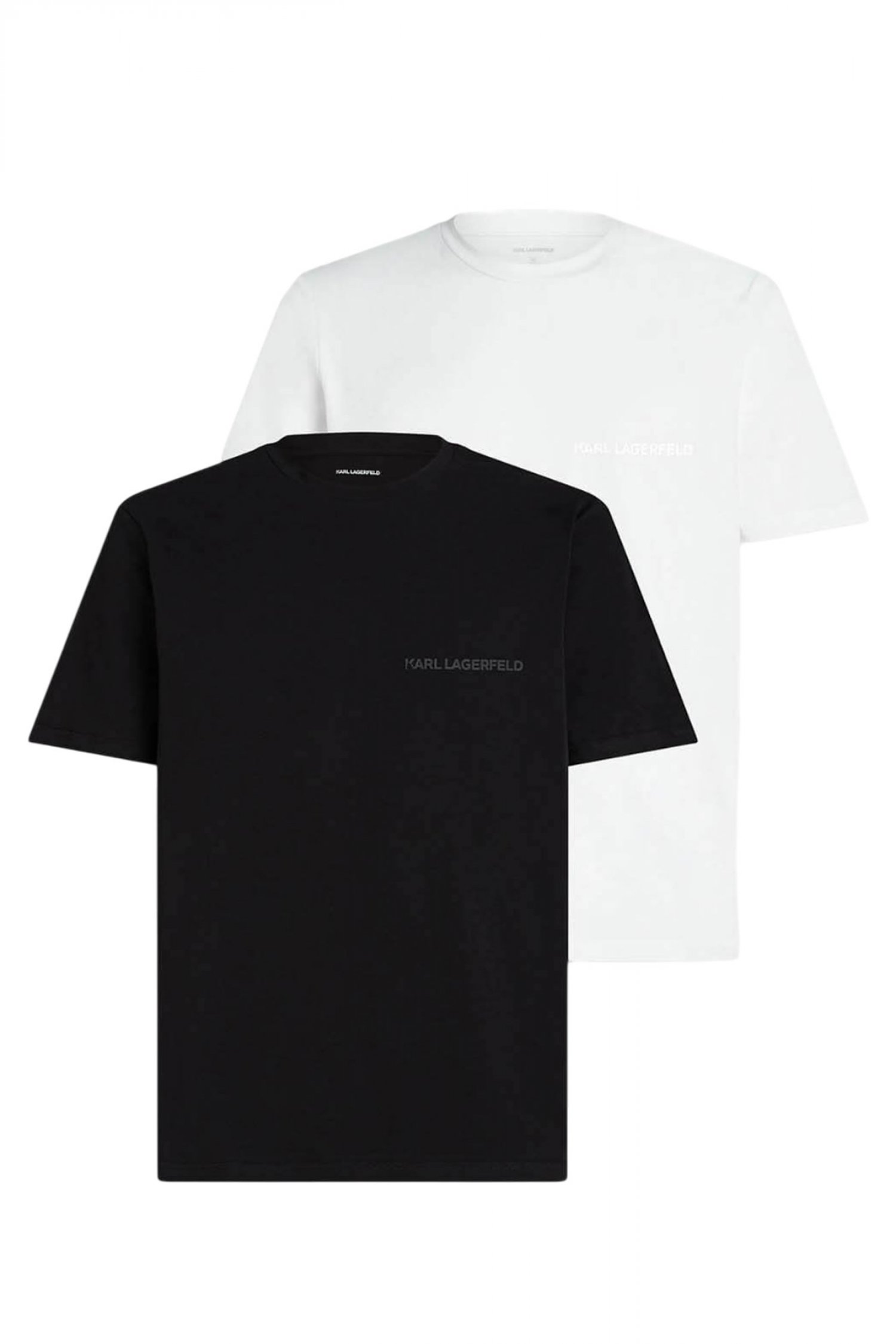 KARL LAGERFELD ΕΣΩΡΟΥΧΑ 2PACK T-SHIRT ΜΑΥΡΟ-ΛΕΥΚΟ