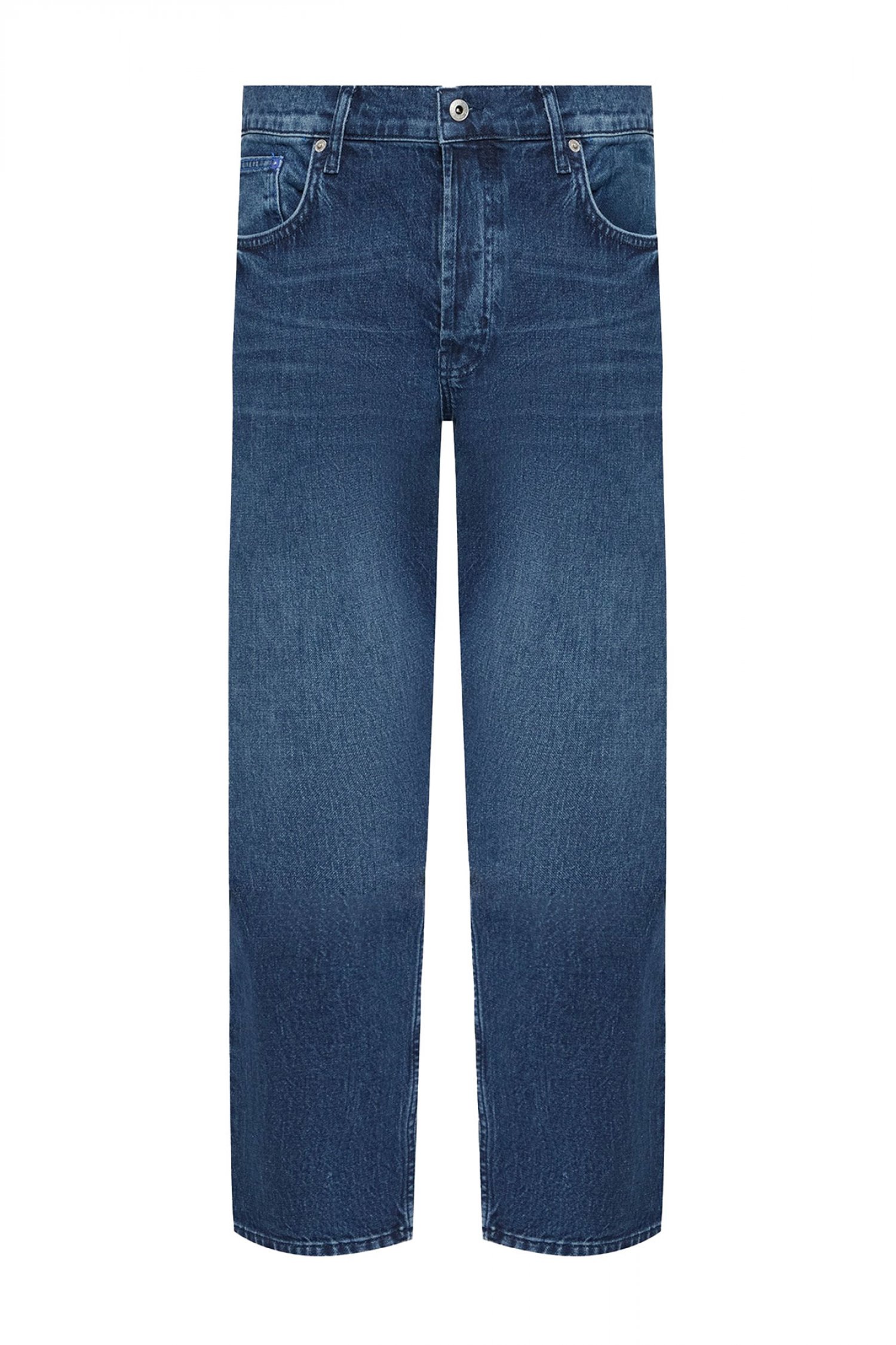 KARL LAGERFELD JEANS ΠΑΝΤΕΛΟΝΙ JEANS KLJ TAPERED DENIM ΣΚΟΥΡΟ ΜΠΛΕ