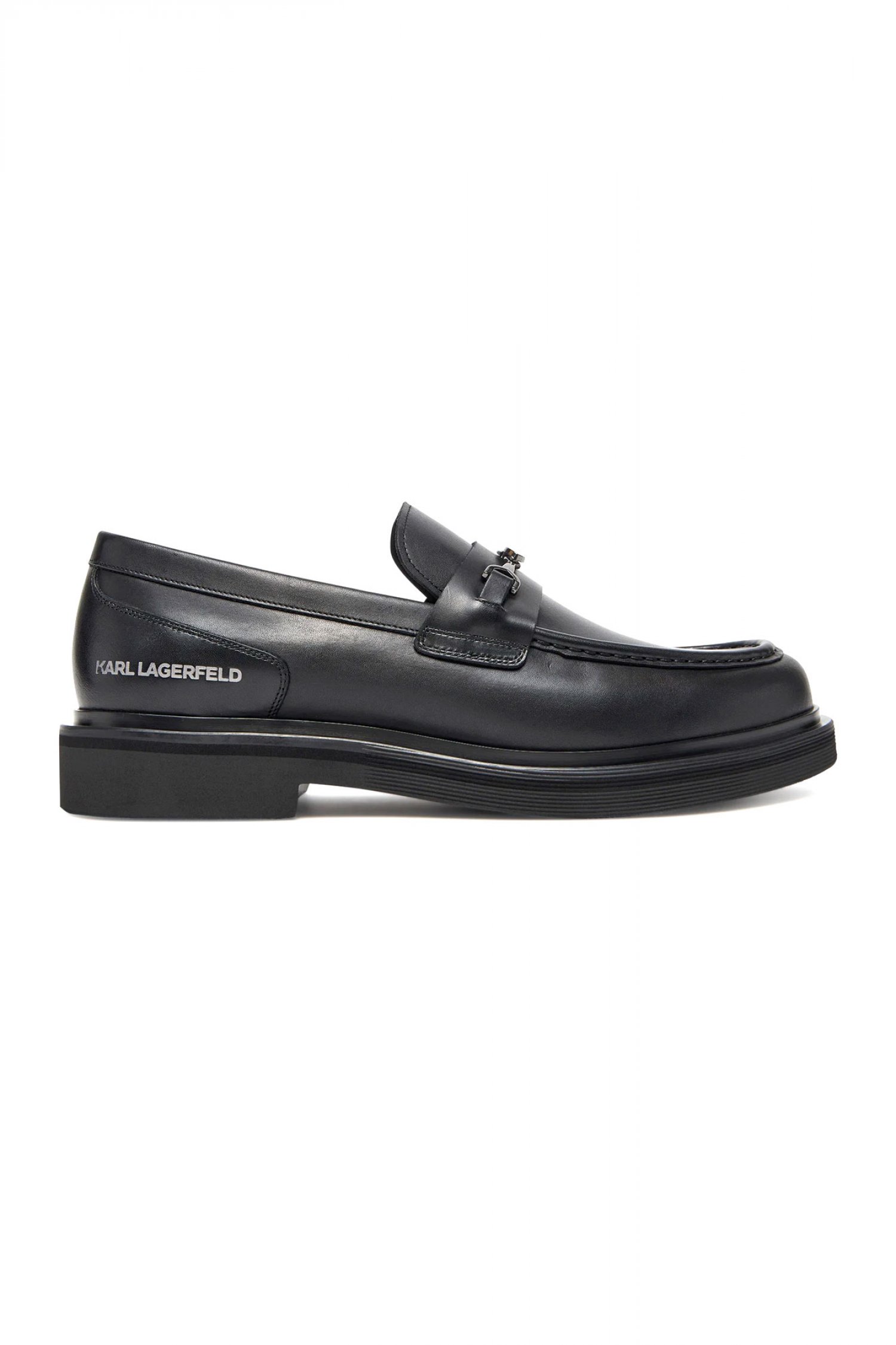 KARL LAGERFELD ΠΑΠΟΥΤΣΙΑ LOAFER KINGSTON ΜΑΥΡΟ