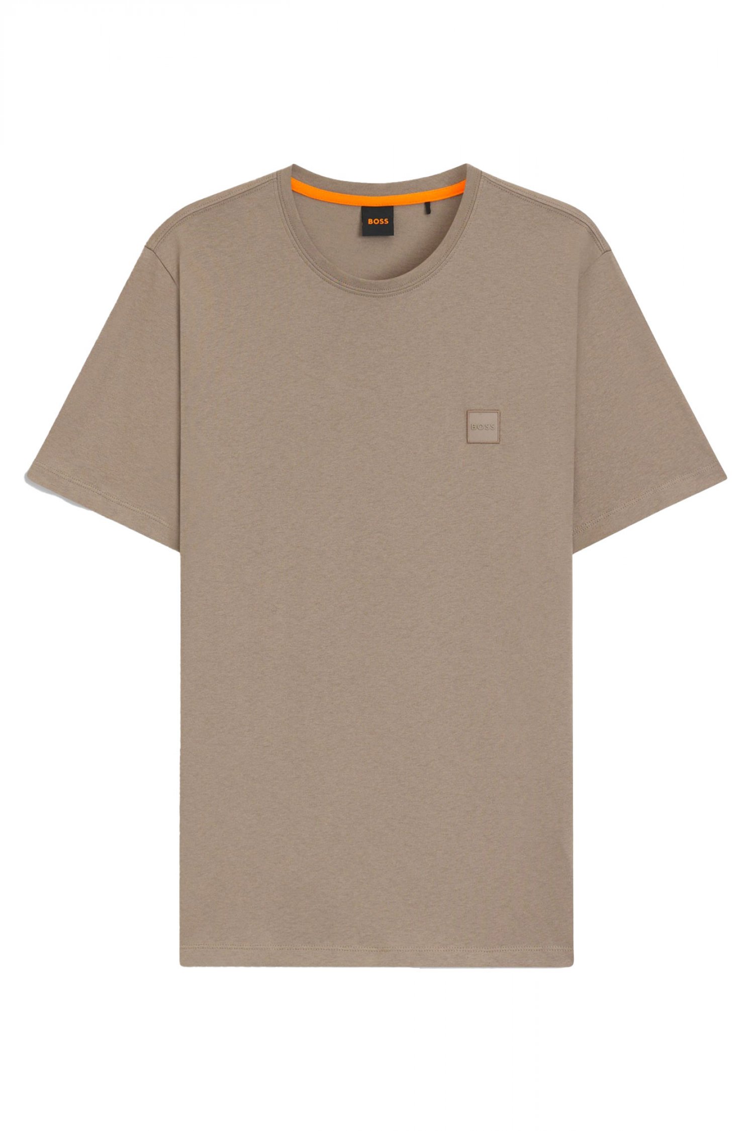 BOSS CASUAL T-SHIRT RELAXED FIT TALES ΠΟΥΡΟ ΚΑΦΕ