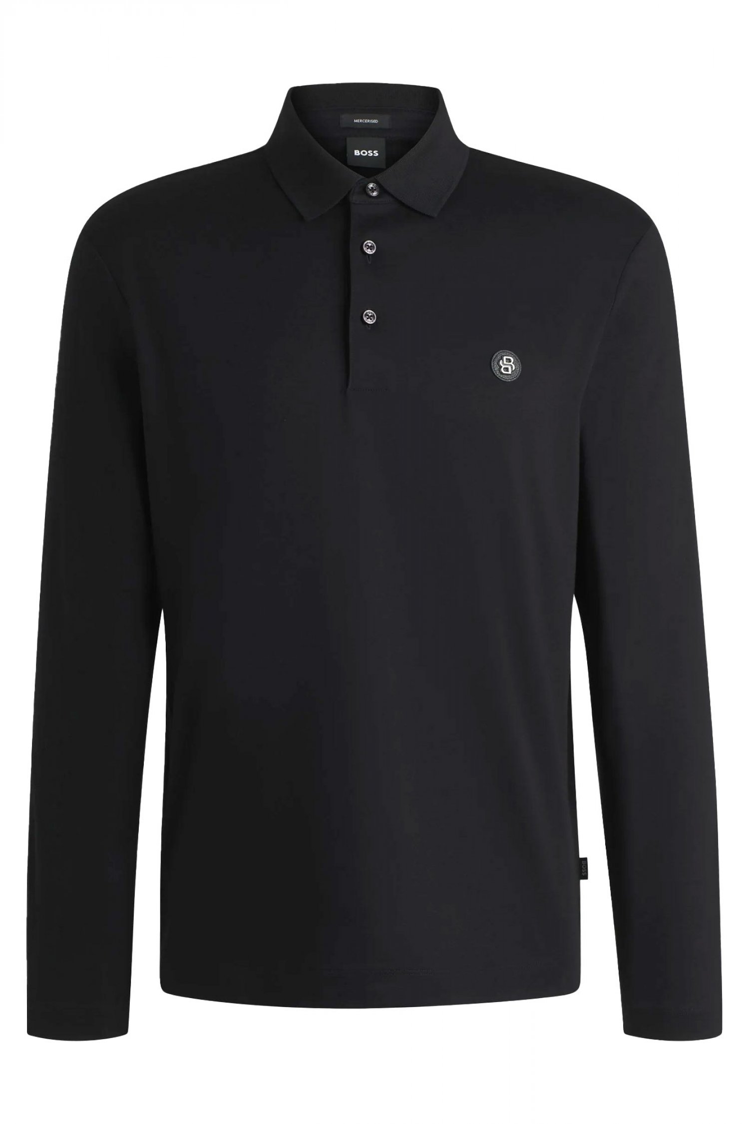 BOSS POLO C-PALEY 01 ΜΑΥΡΟ