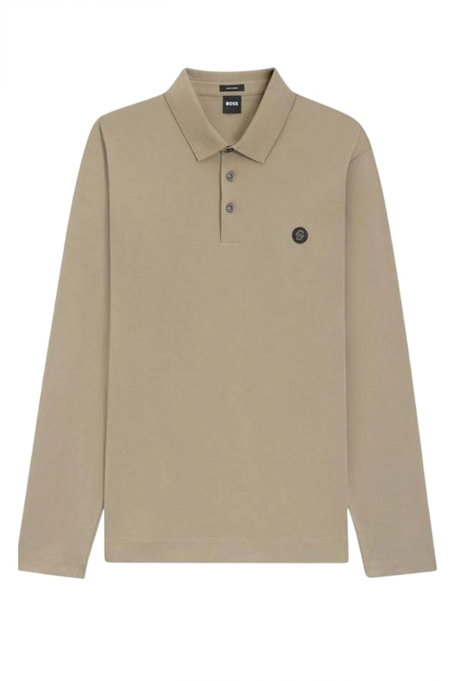 BOSS POLO C-PALEY 01 ΜΠΕΖ-ΚΑΦΕ