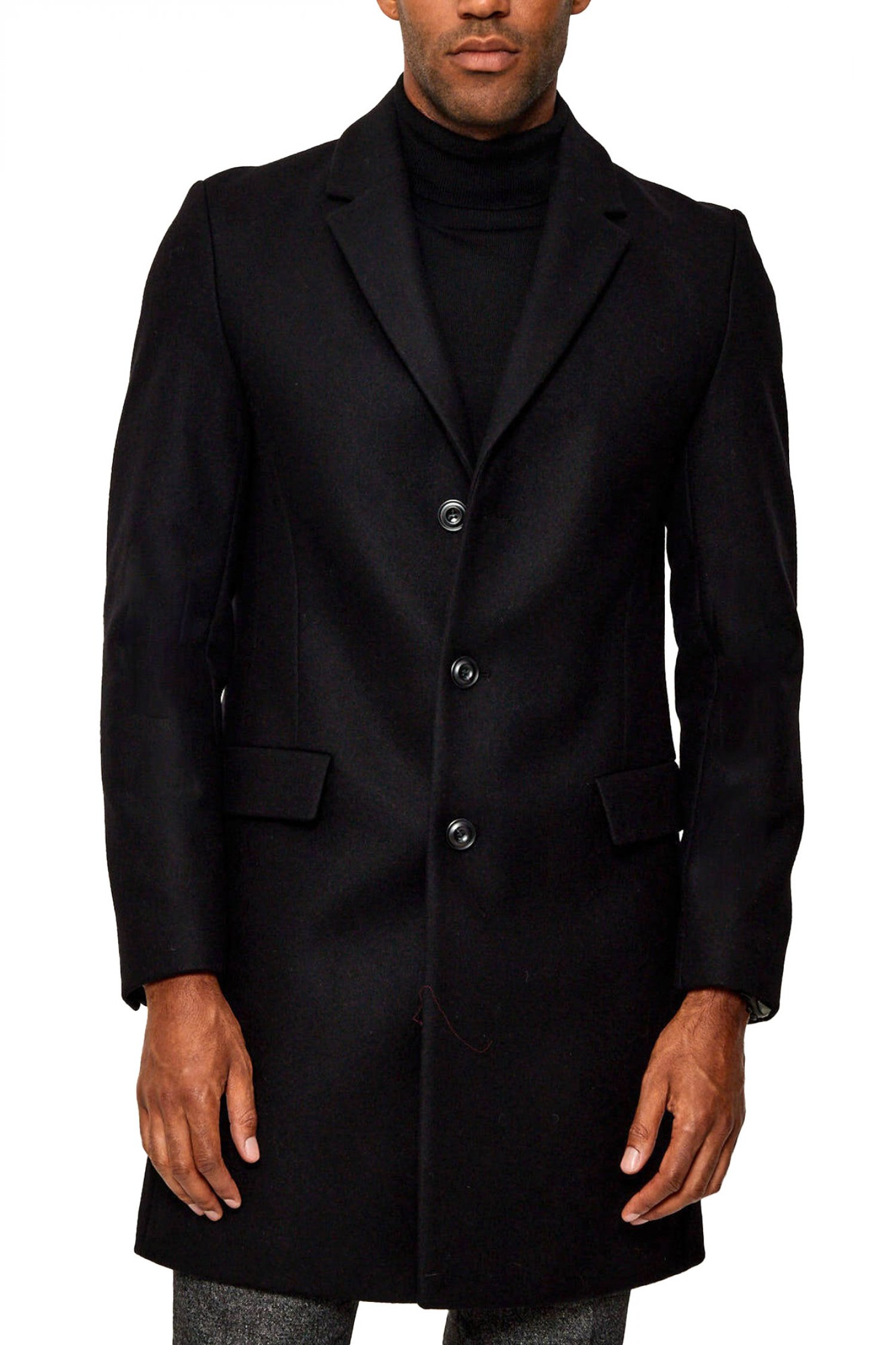 HUGO ΠΑΛΤΟ MIGOR2541 ΜΑΥΡΟ