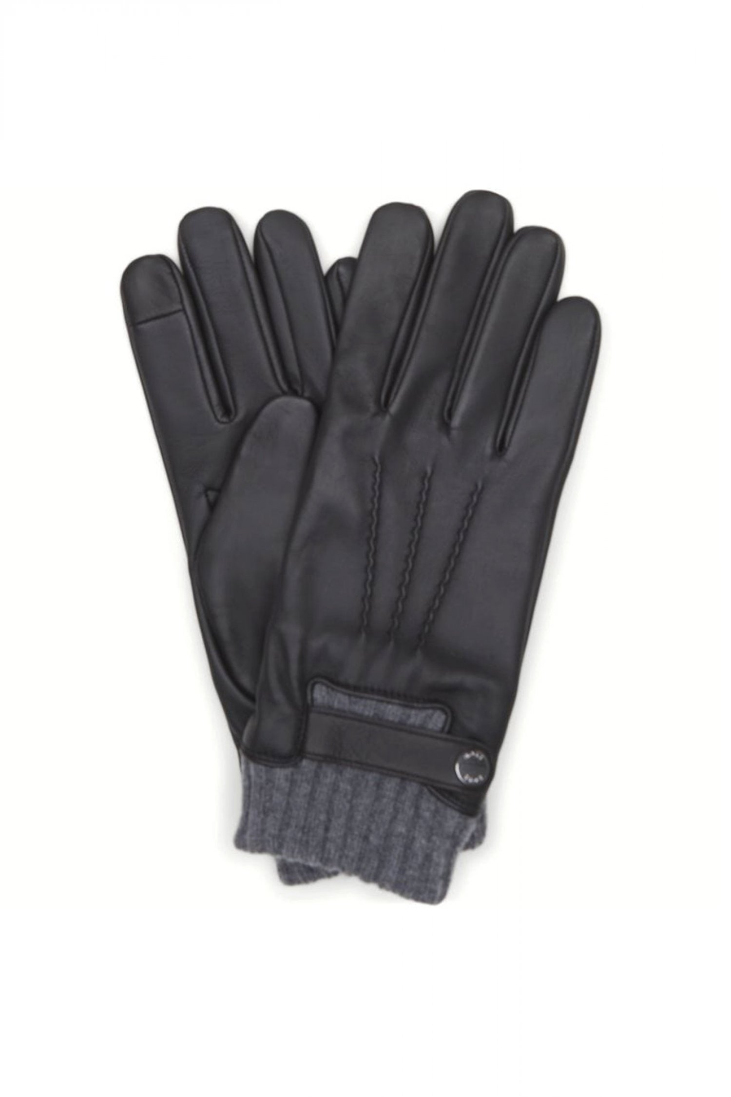 BOSS ΓΑΝΤΙΑ ΔΕΡΜΑ HYDEN-R ΜΑΥΡΟ