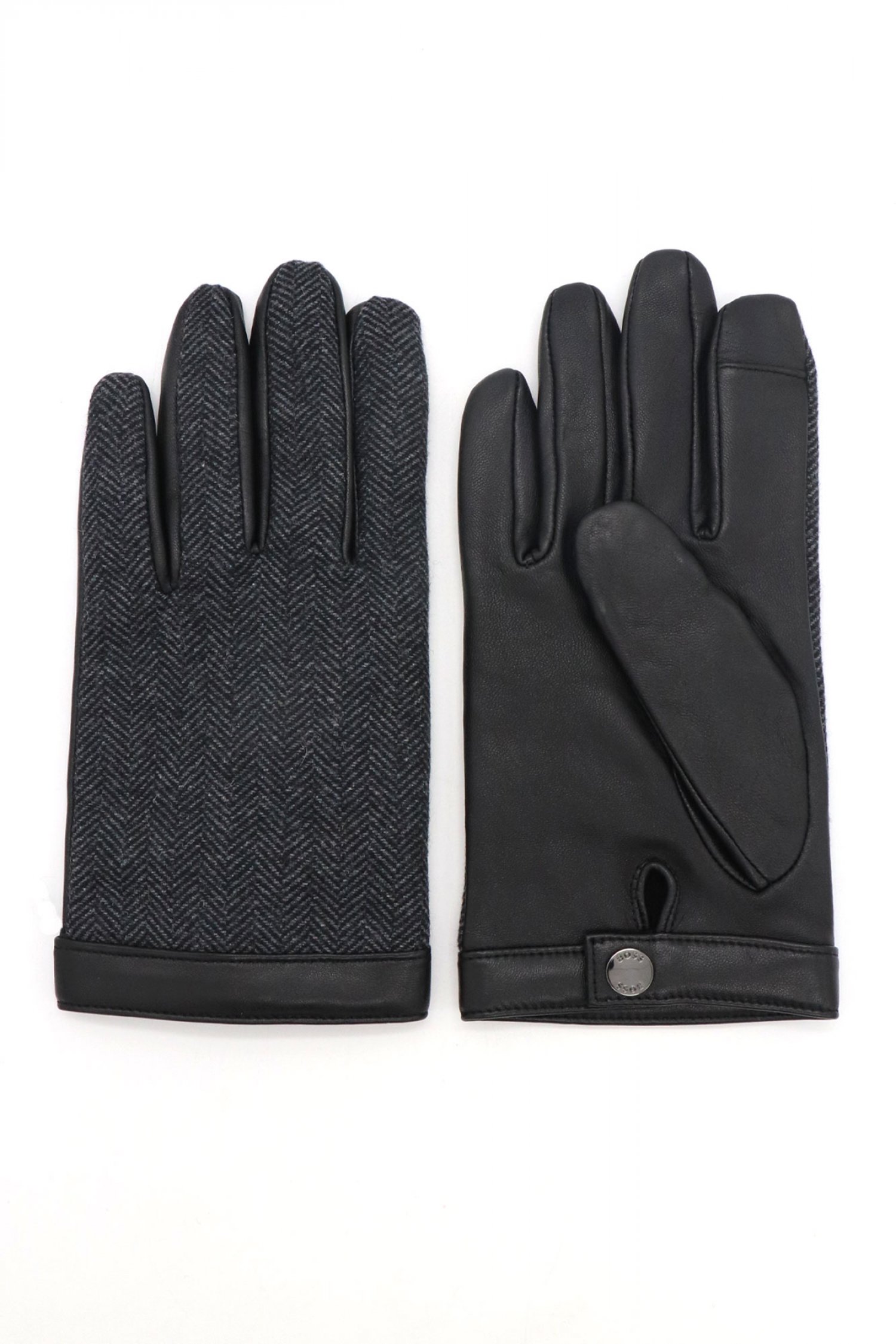 BOSS ΓΑΝΤΙΑ HARRYE-S ΓΚΡΙ-ΜΑΥΡΟ