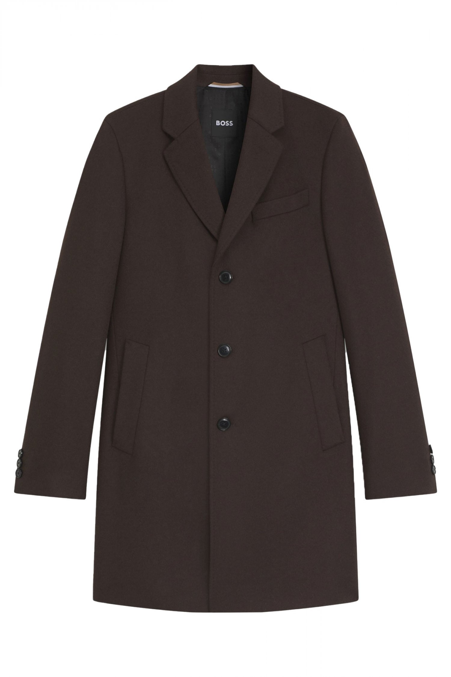 BOSS ΠΑΛΤΟ H-HYDE-254 ΚΑΦΕ