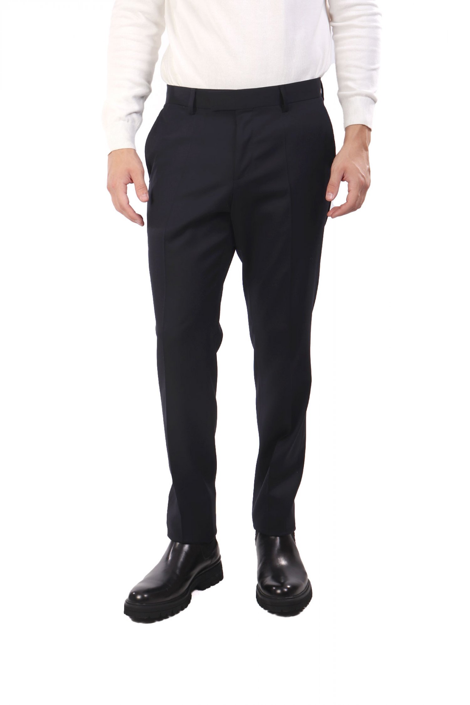 BOSS ΠΑΝΤΕΛΟΝΙ CHINO SLIM FIT H-GENIUS-DTL-WG-253 ΜΠΛΕ