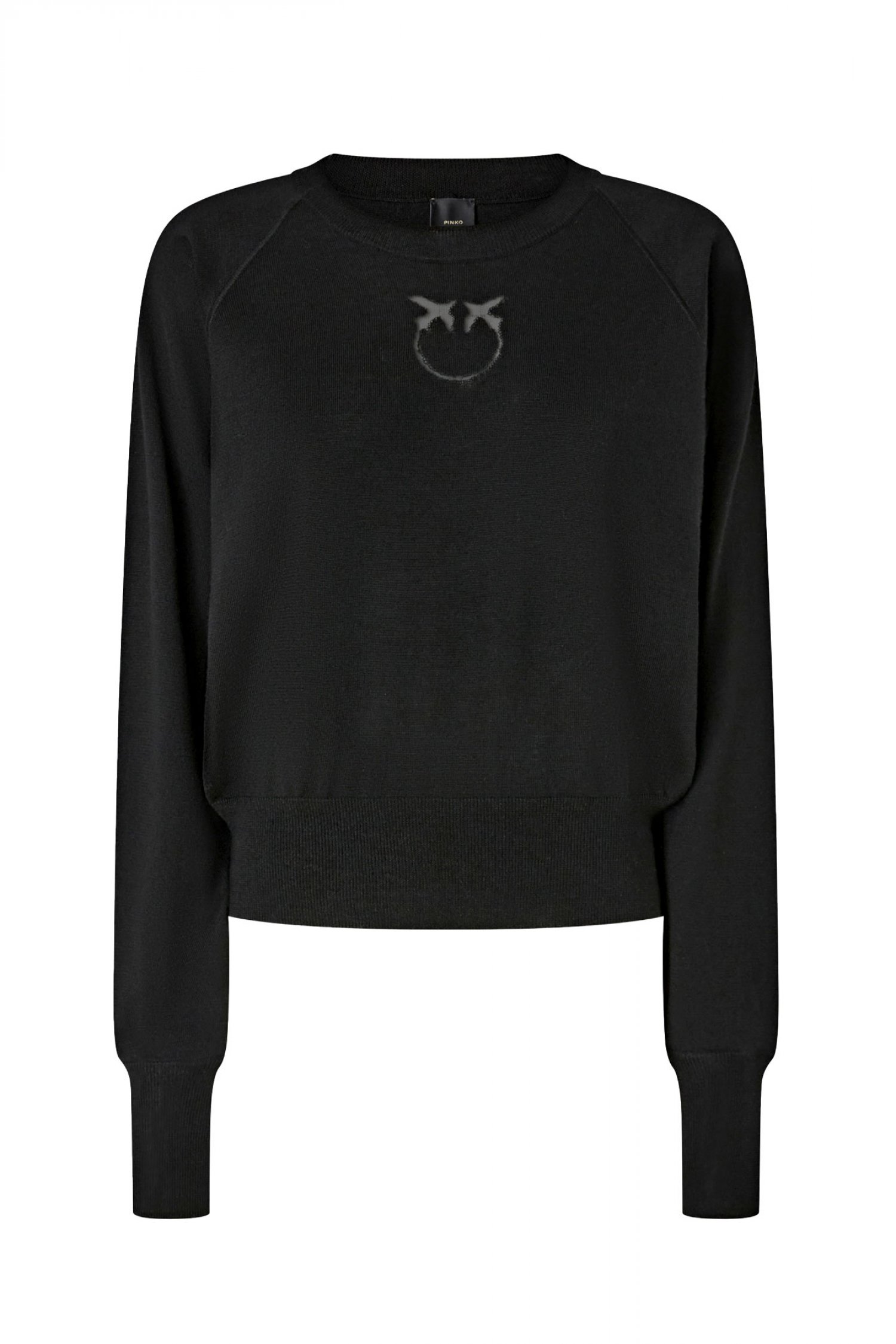 PINKO ΠΟΥΛΟΒΕΡ LANZAROTE SWEATER ΜΑΥΡΟ