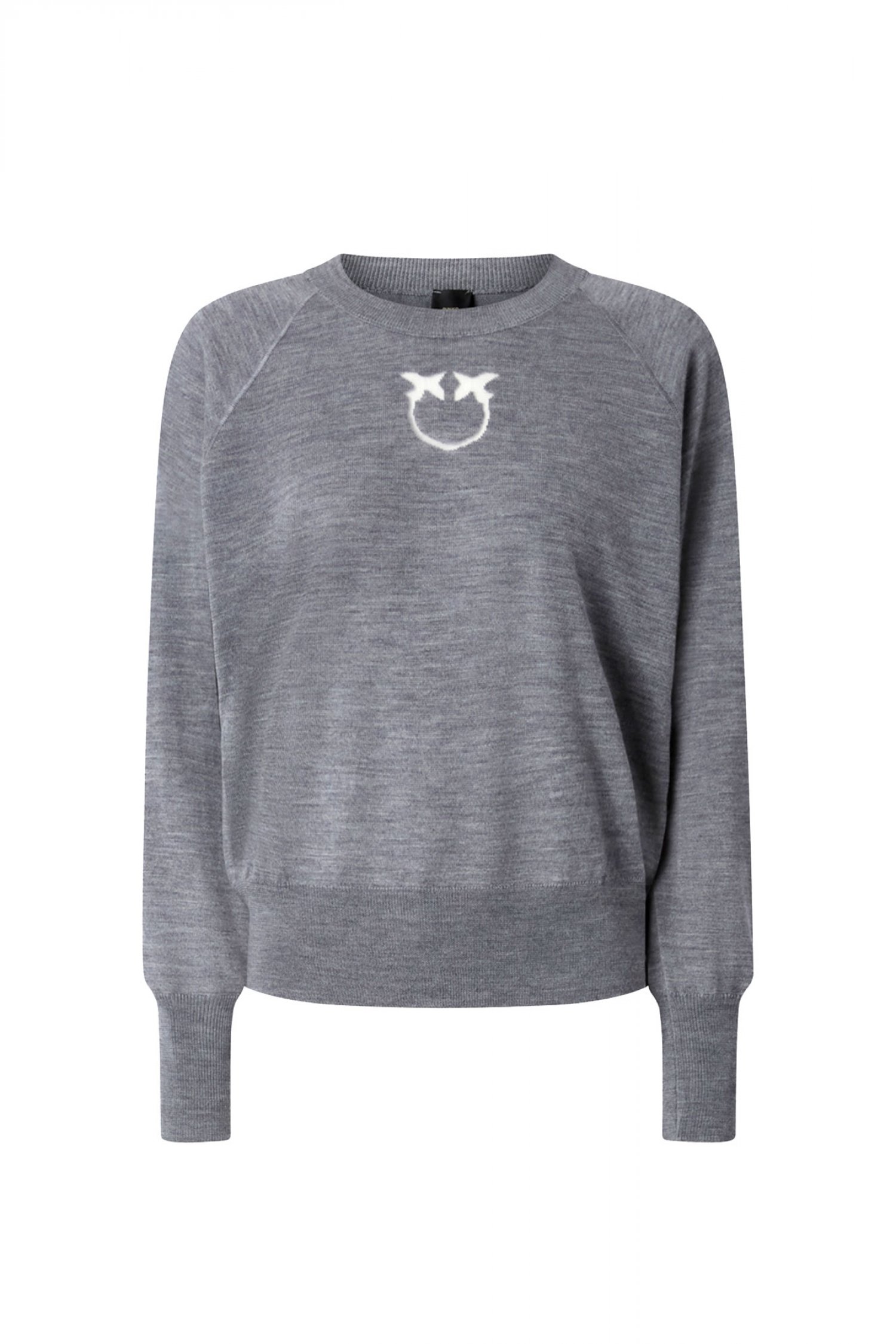 PINKO ΠΟΥΛΟΒΕΡ LANZAROTE SWEATER ΓΚΡΙ