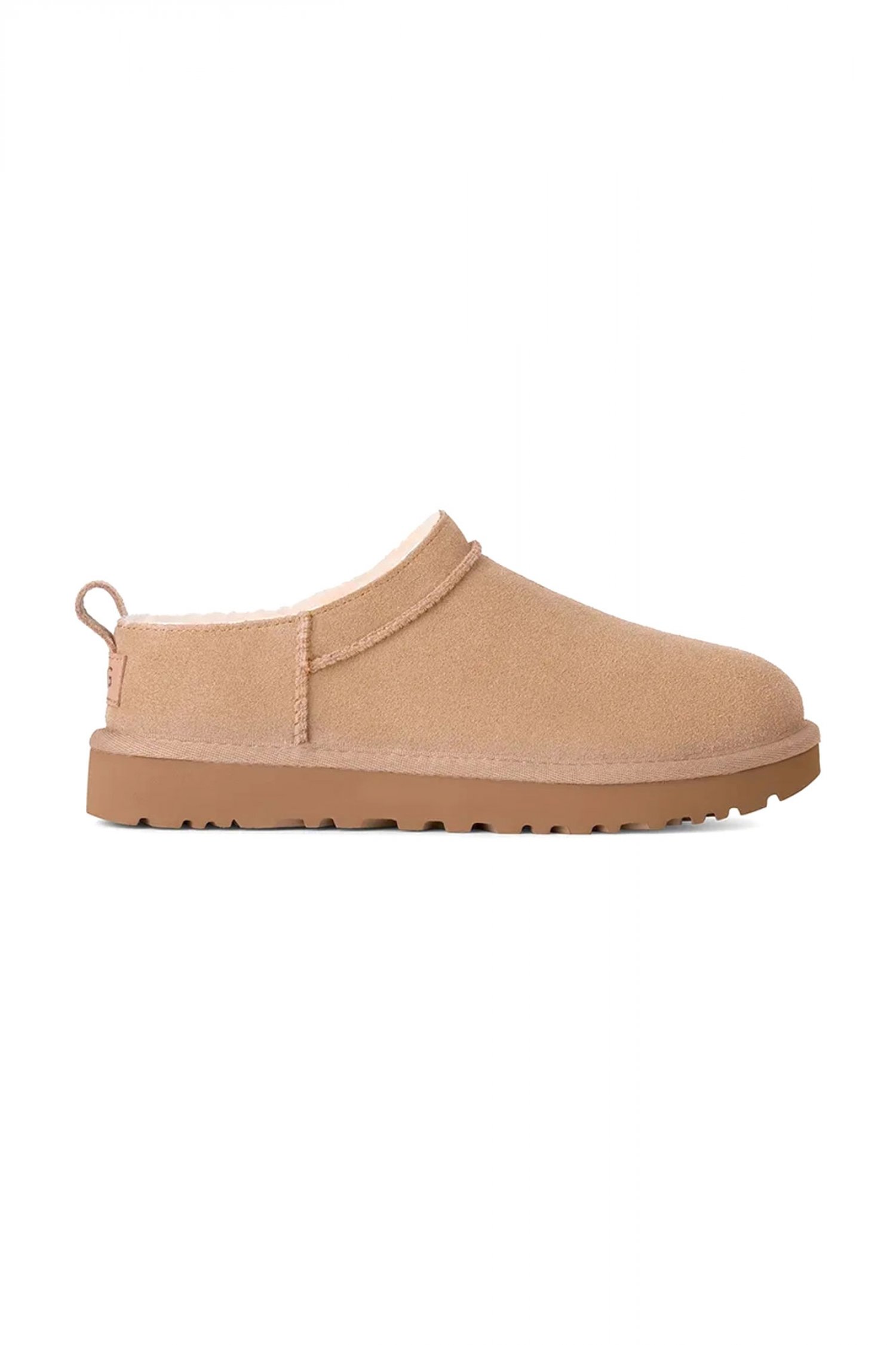 UGG ΠΑΠΟΥΤΣΙΑ ΠΑΝΤΟΦΛΕΣ CLASSIC MICRO LOGO ΜΠΕΖ