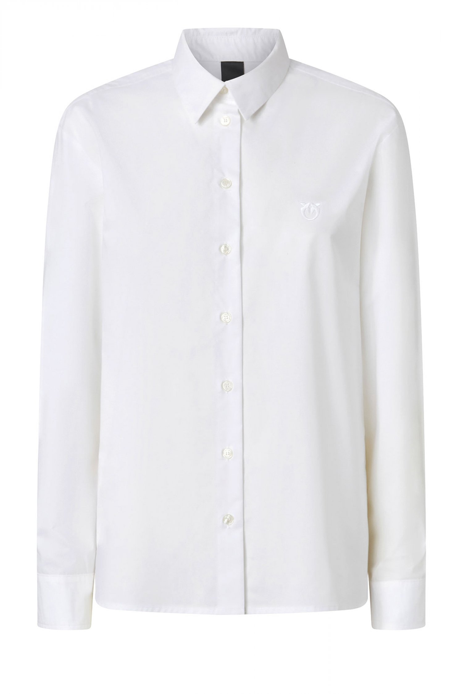 PINKO ΠΟΥΚΑΜΙΣΟ CAFFE' SHIRT ΛΕΥΚΟ