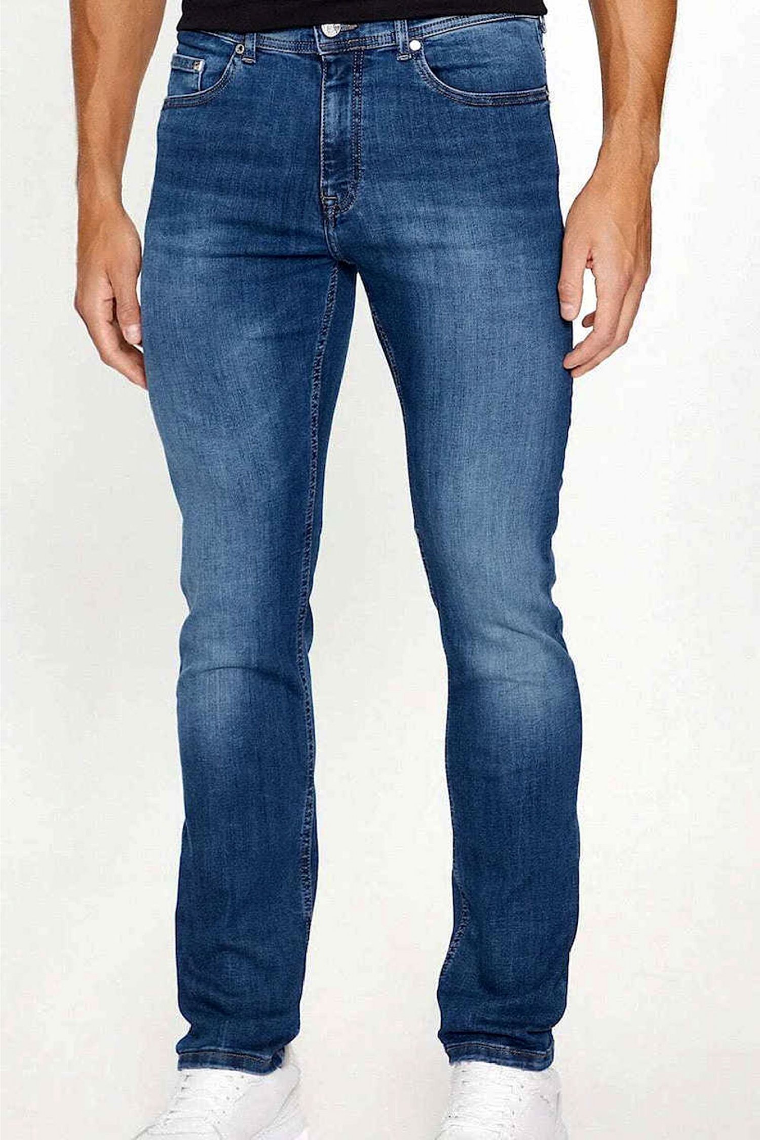 KARL LAGERFELD ΠΑΝΤΕΛΟΝΙ REGULAR FIT JEANS ΜΠΛΕ