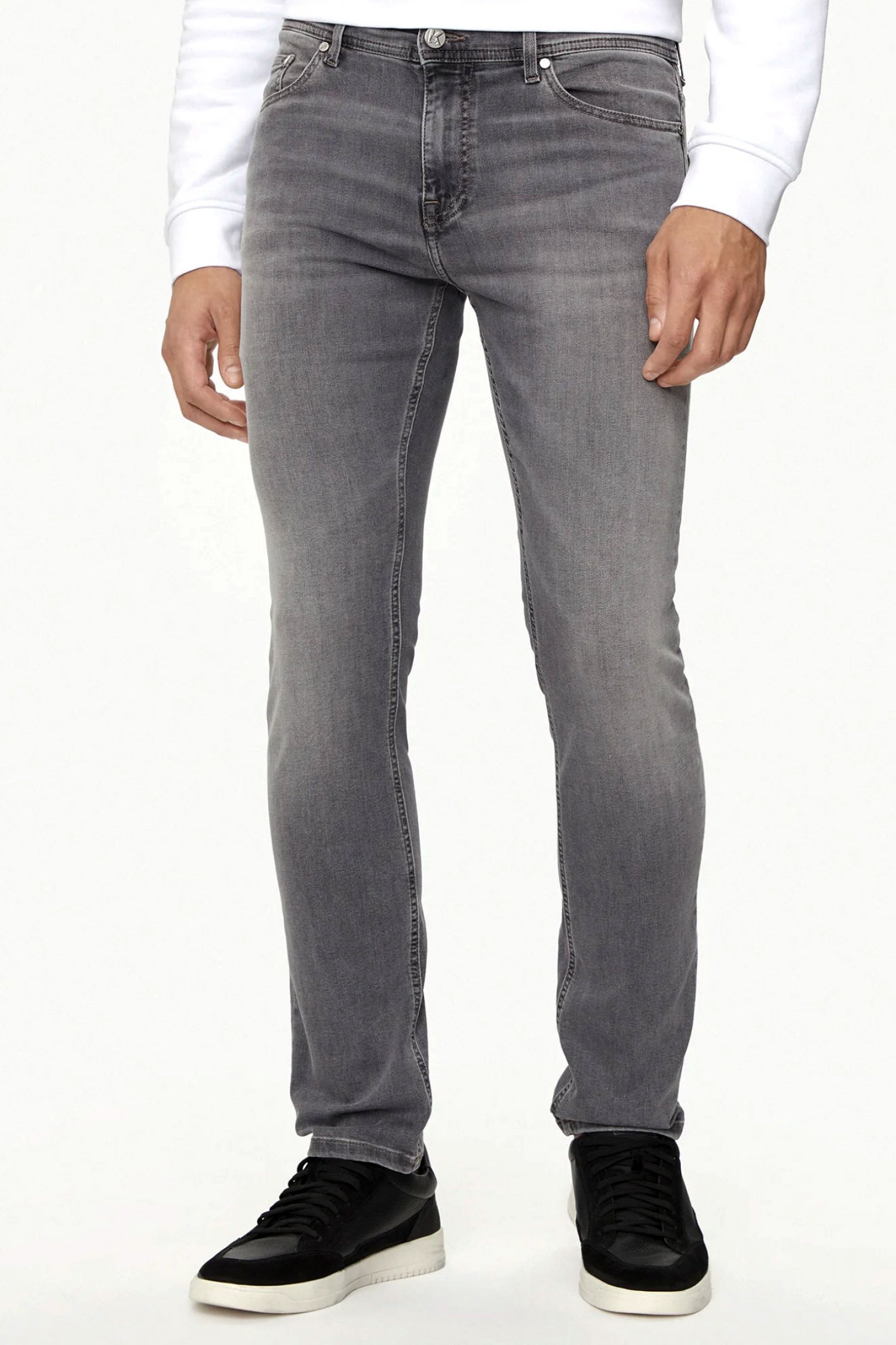 KARL LAGERFELD ΠΑΝΤΕΛΟΝΙ REGULAR FIT JEANS ΓΚΡΙ