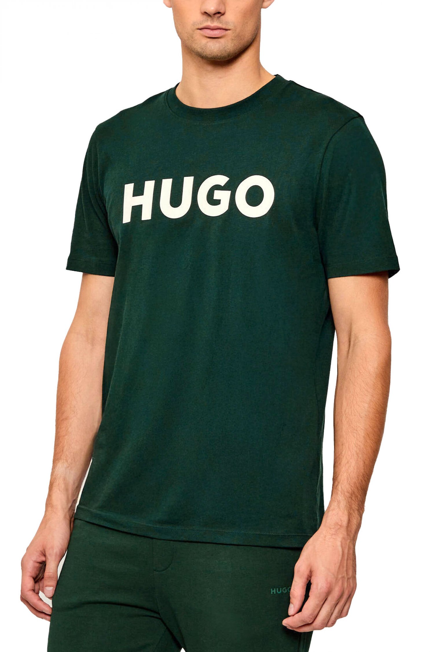 HUGO T-SHIRT DULIVIO LOGO ΚΥΠΑΡΙΣΣΙ