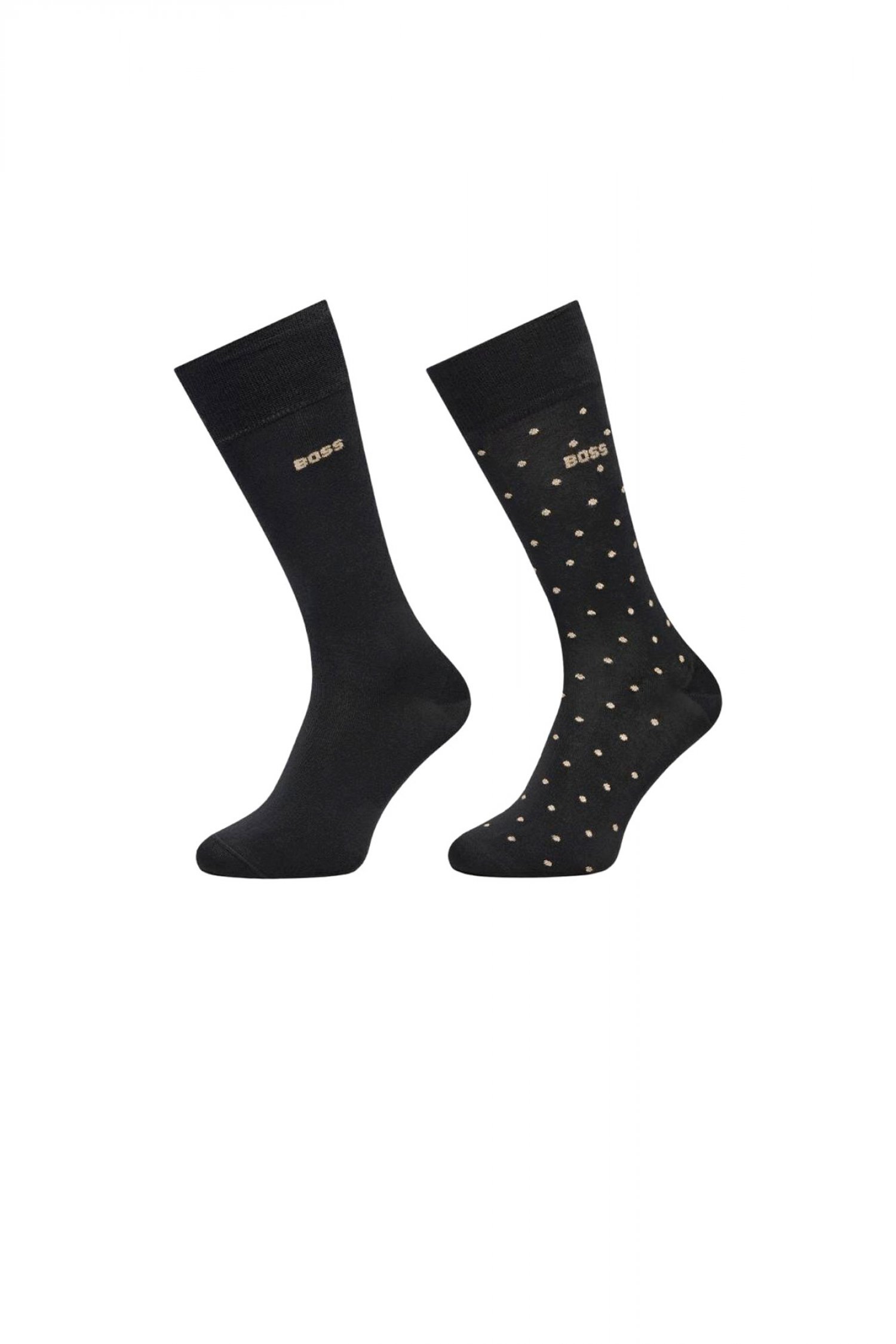 BOSS ΚΑΛΤΣΕΣ 2PACK RS GIFT SET MC ΜΑΥΡΟ