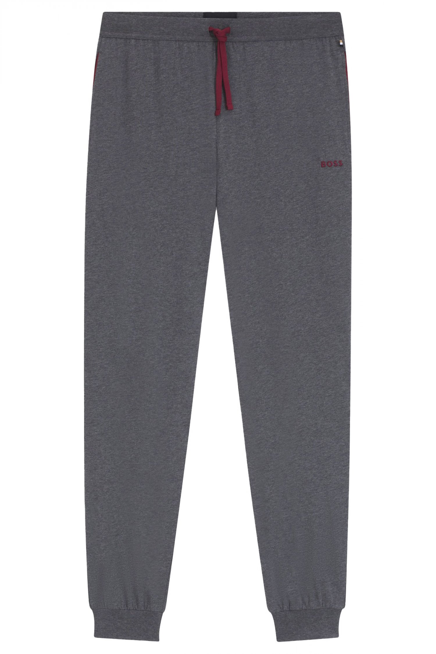 BOSS HOMEWEAR ΠΑΝΤΕΛΟΝΙ ΦΟΡΜΑ MIX&MATCH PANTS ΑΝΘΡΑΚΙ