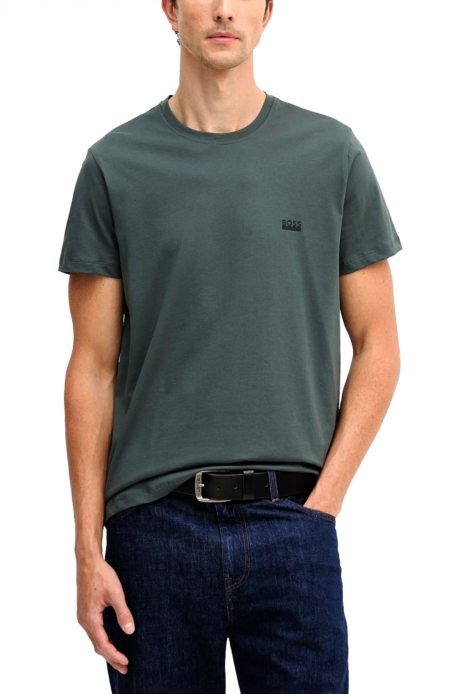 BOSS ΕΣΩΡΟΥΧΟ T-SHIRT RN 365 CREW NECK ΚΥΠΑΡΙΣΙ