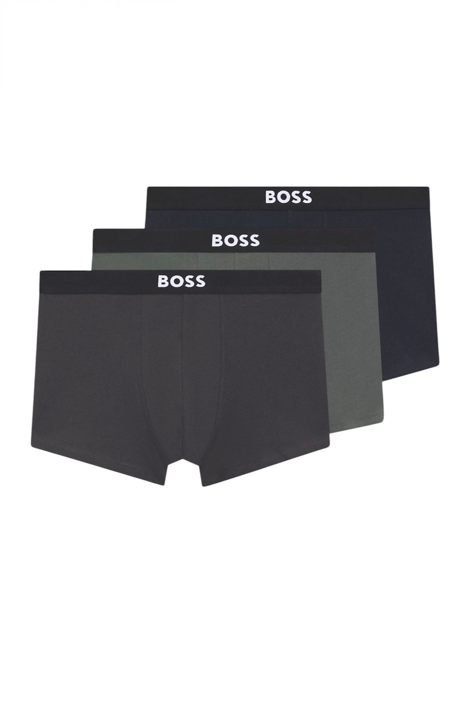 BOSS ΕΣΩΡΟΥΧΟ 3P BOSS ONE TRUNK ΜΑΥΡΟ-ΓΚΡΙ-XAKI