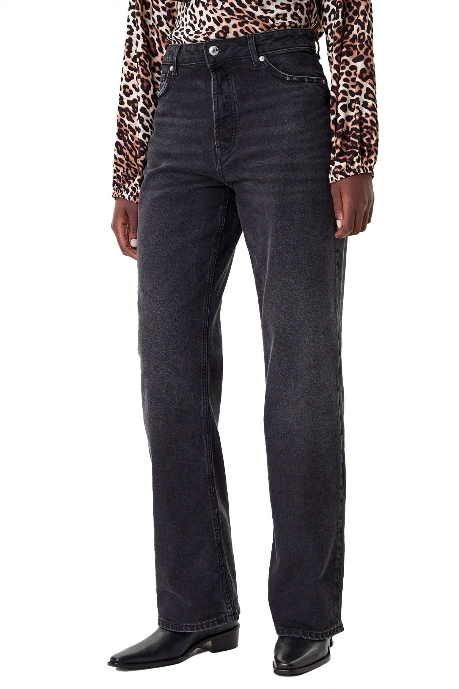 HUGO ΠΑΝΤΕΛΟΝΙ JEANS 937_15 MODERN FIT ΜΑΥΡΟ