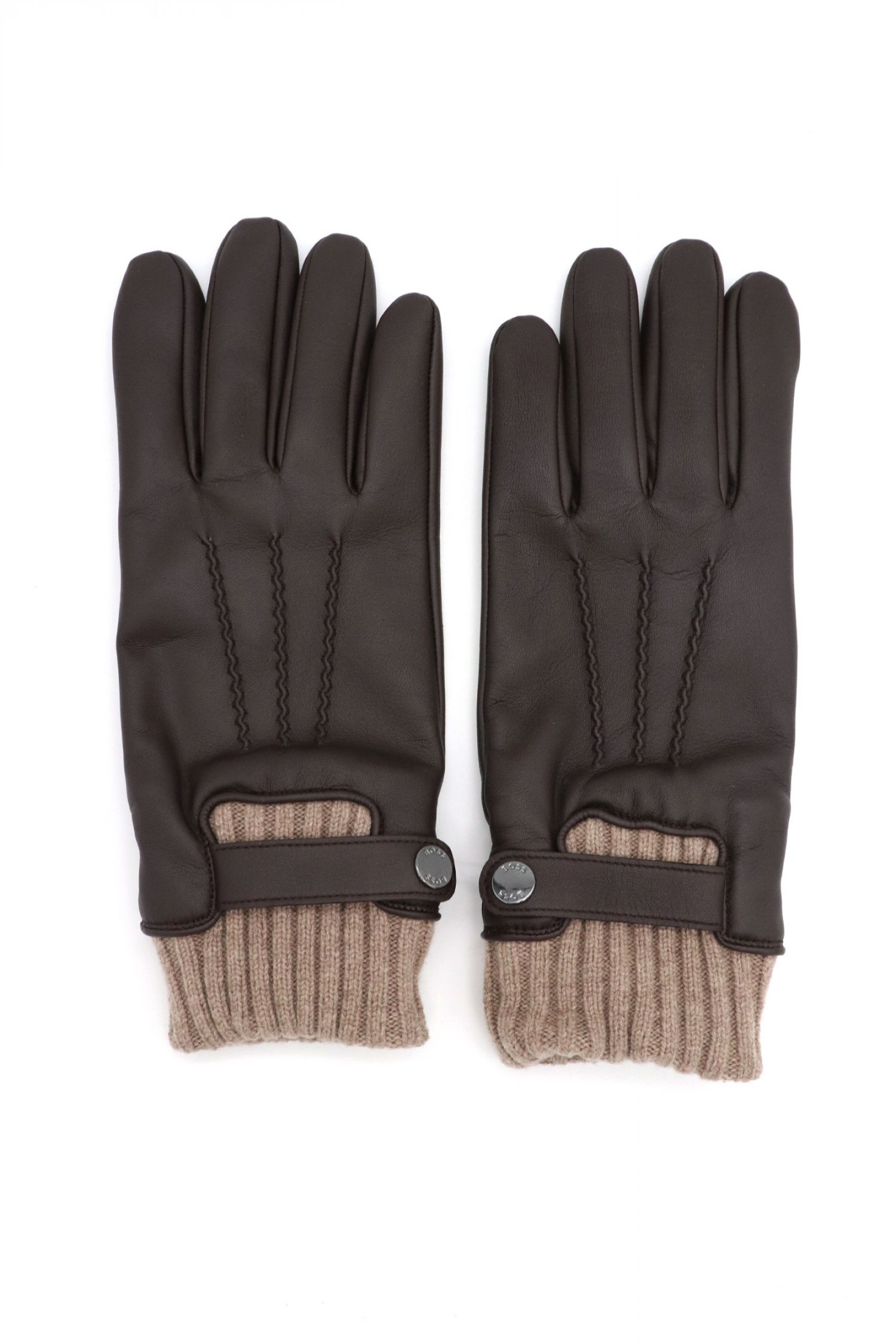 BOSS ΓΑΝΤΙΑ ΔΕΡΜΑ HYDEN-R ΚΑΦΕ