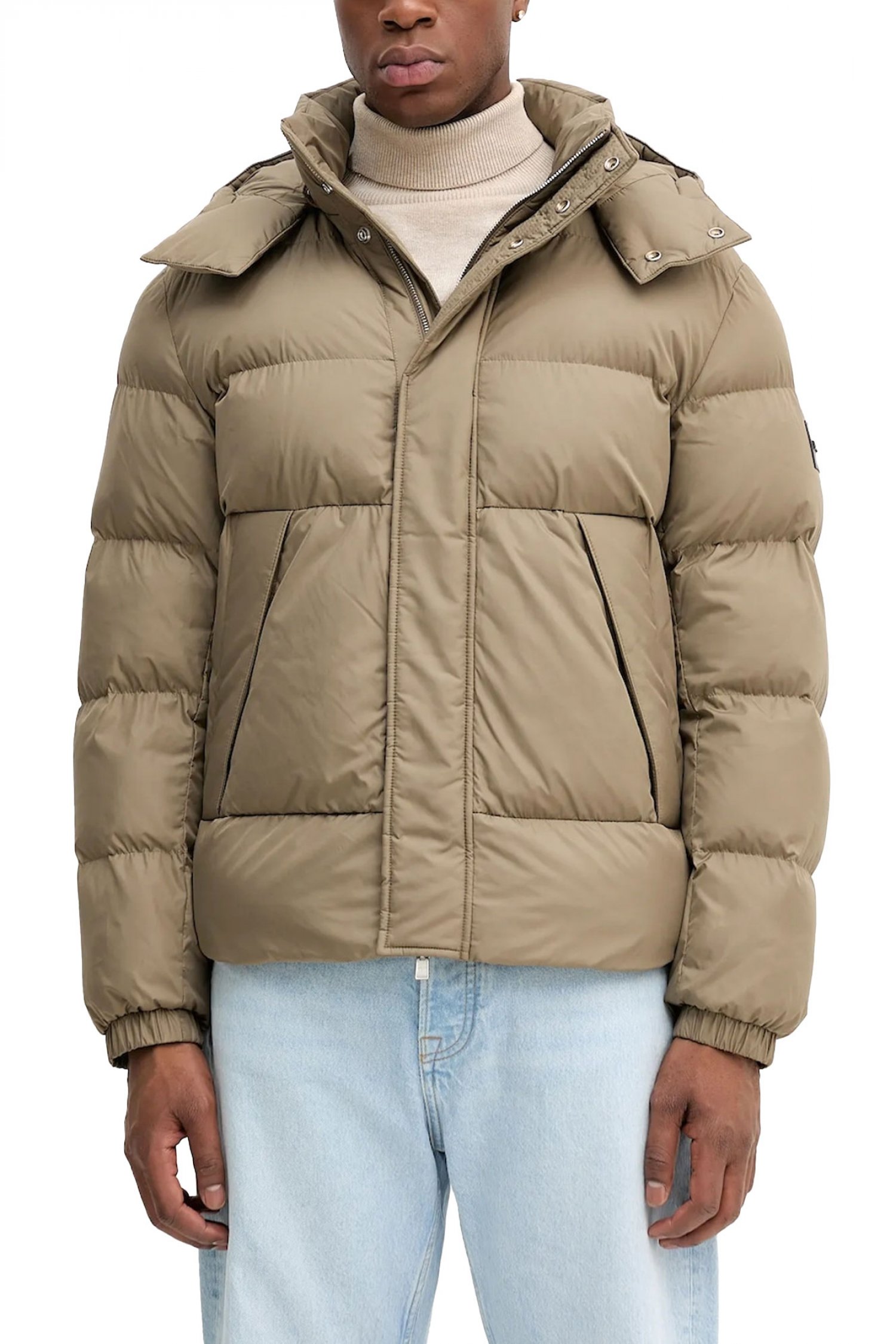 BOSS ΜΠΟΥΦΑΝ PUFFER ΑΠΟΣΠΩΜΕΝΗ ΚΟΥΚΟΥΛΑ H-COMBINIAN 5 ΧΑΚΙ