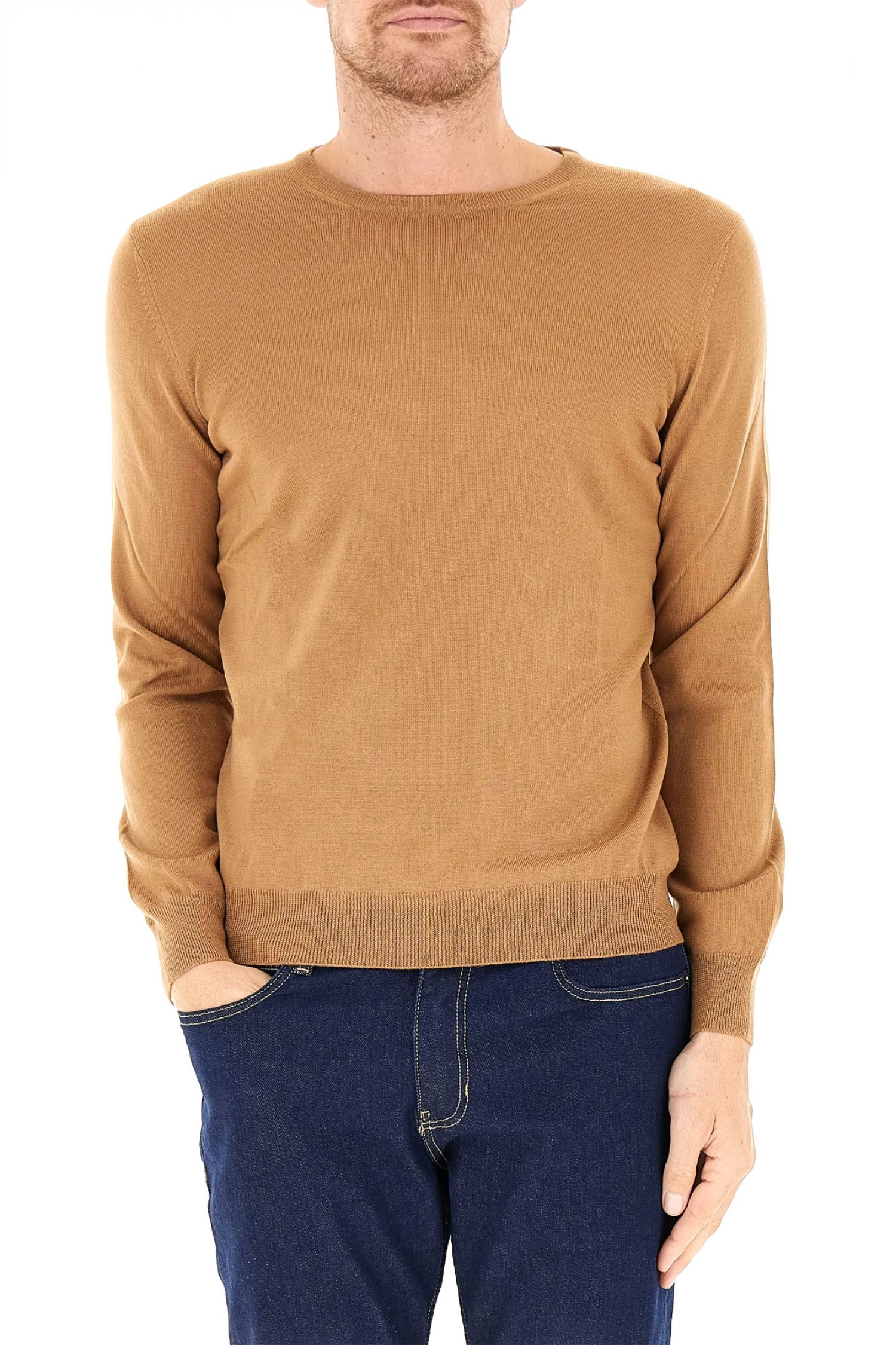 GRAN SASSO ΠΛΕΚΤΟ CREW NECK ΚΑΜΗΛΟ