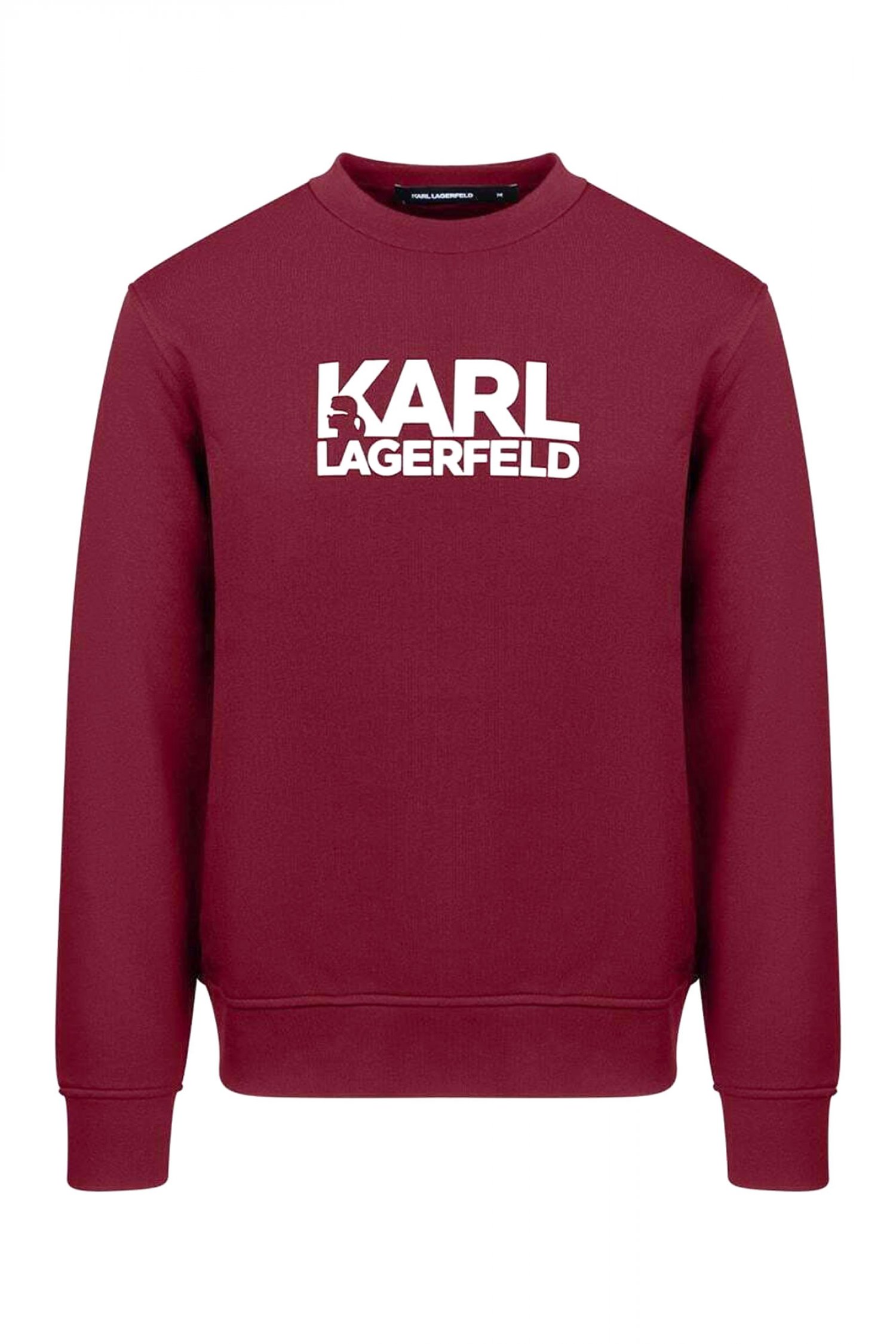 KARL LAGERFELD ΦΟΥΤΕΡ CREW NECK LOGO ΜΠΟΡΝΤΩ