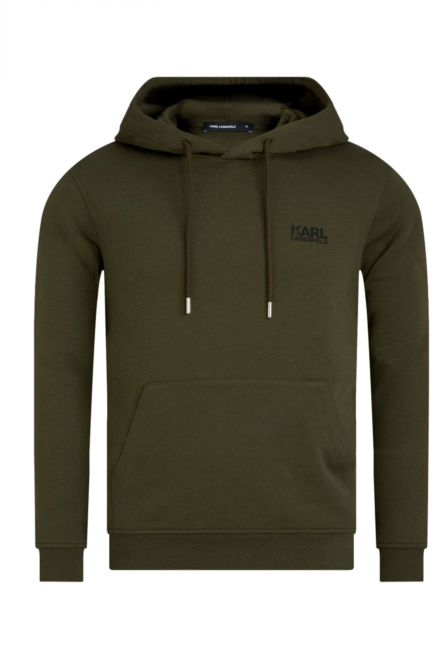 KARL LAGERFELD ΦΟΥΤΕΡ HOODIE LOGO ΧΑΚΙ