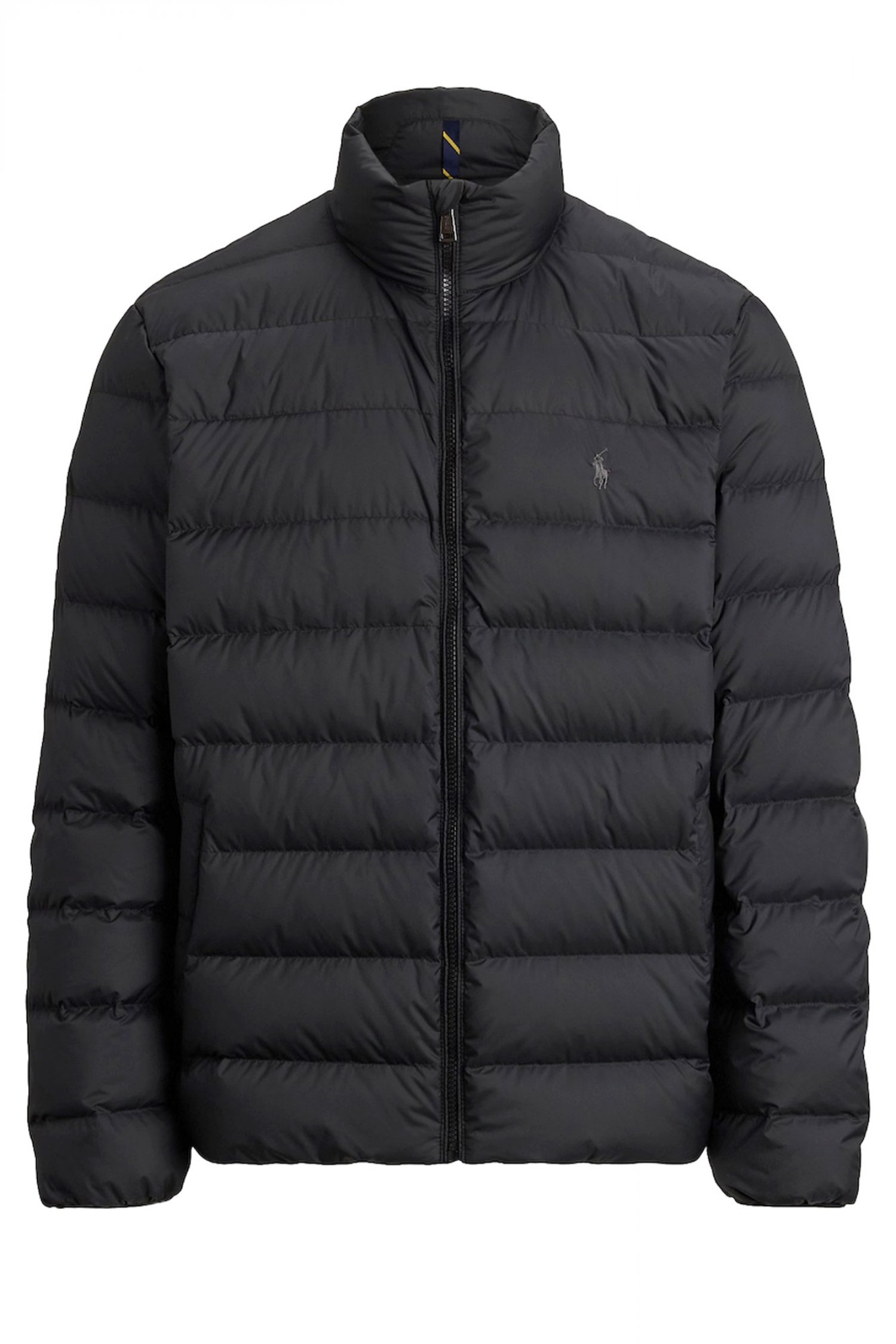 RALPH LAUREN ΜΠΟΥΦΑΝ ΦΟΥΣΚΩΤΟ INSULATED BOMBER LOGO ΜΑΥΡΟ